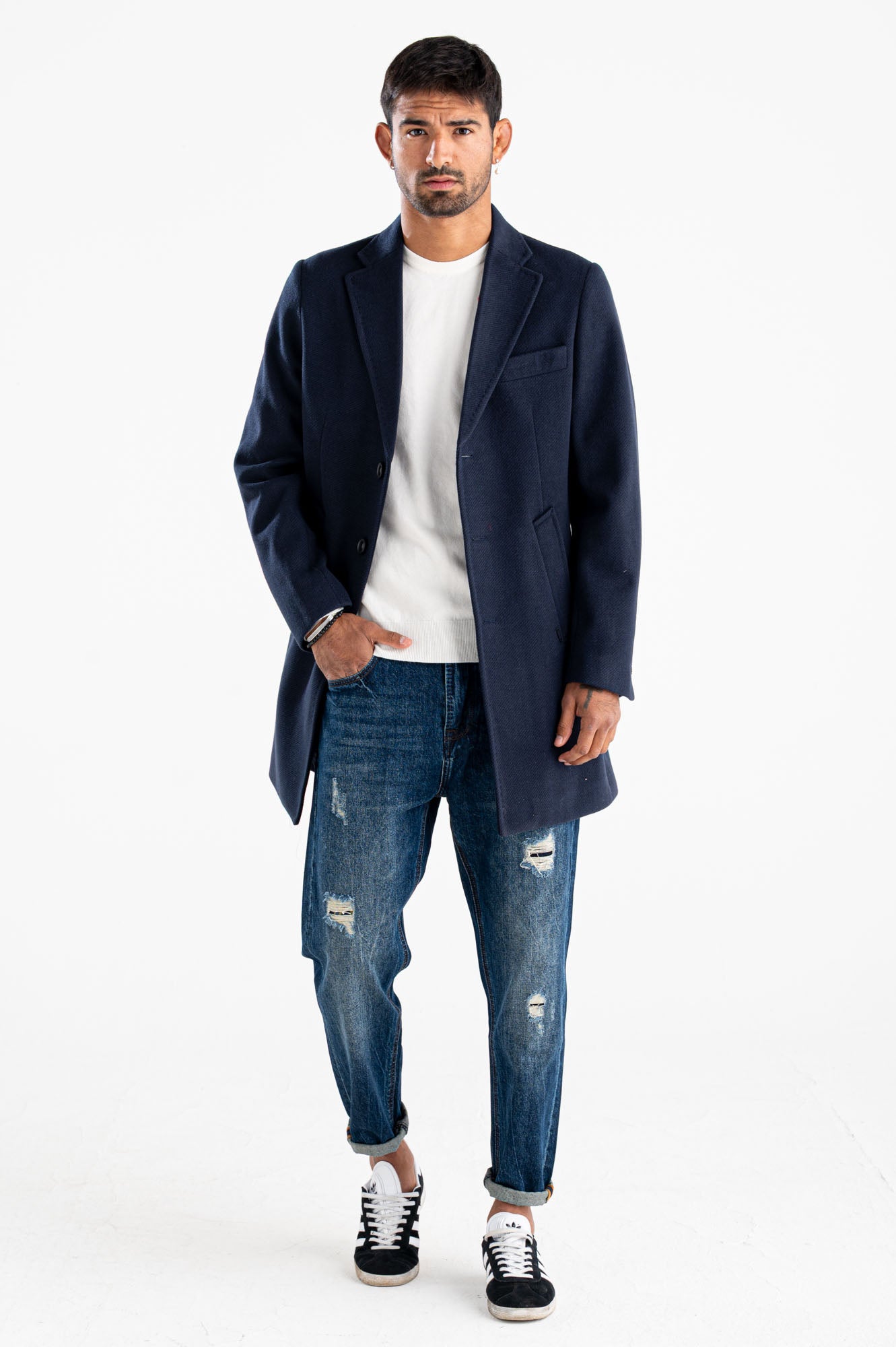 Cappotto monopetto