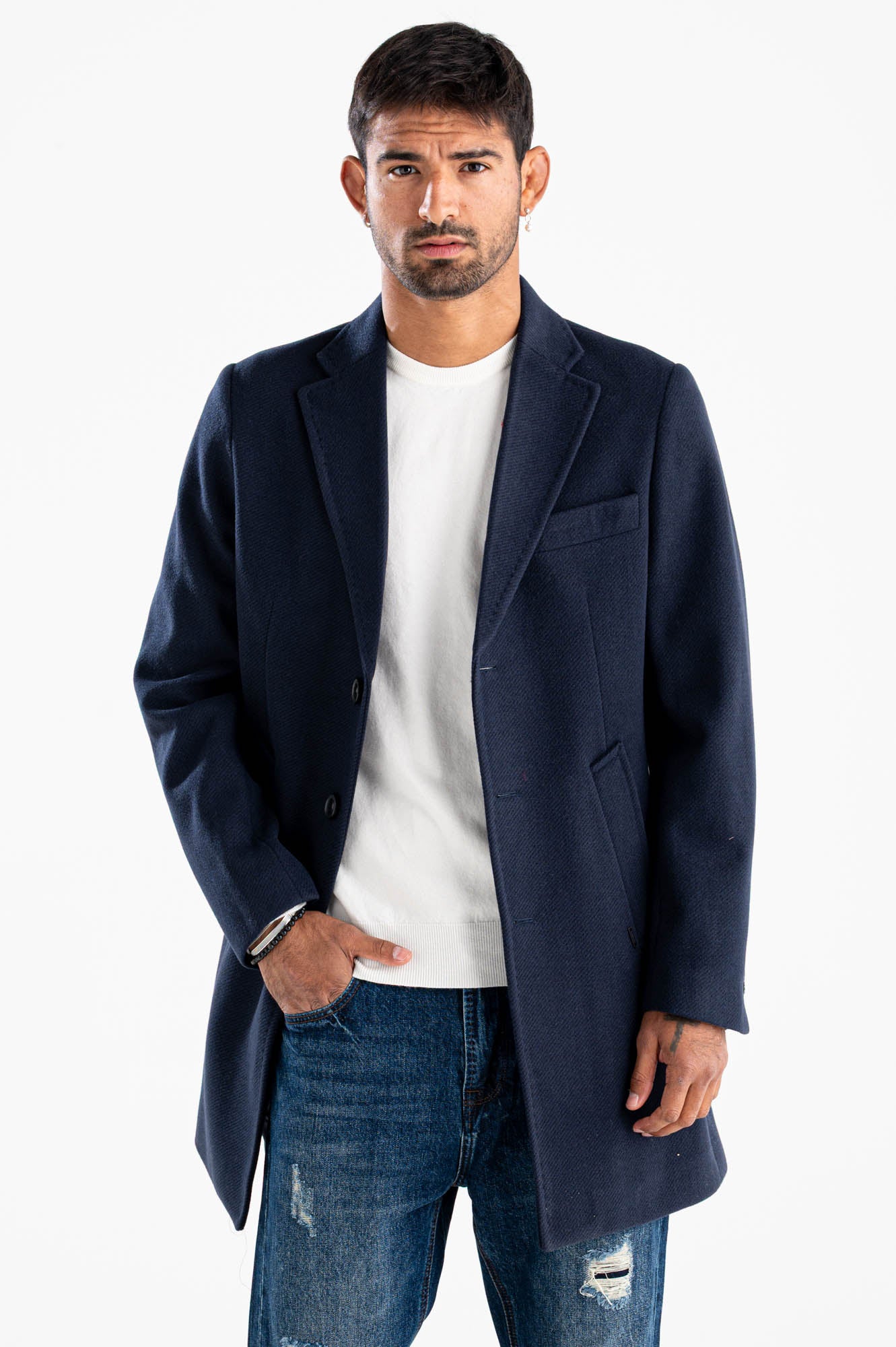 Cappotto monopetto