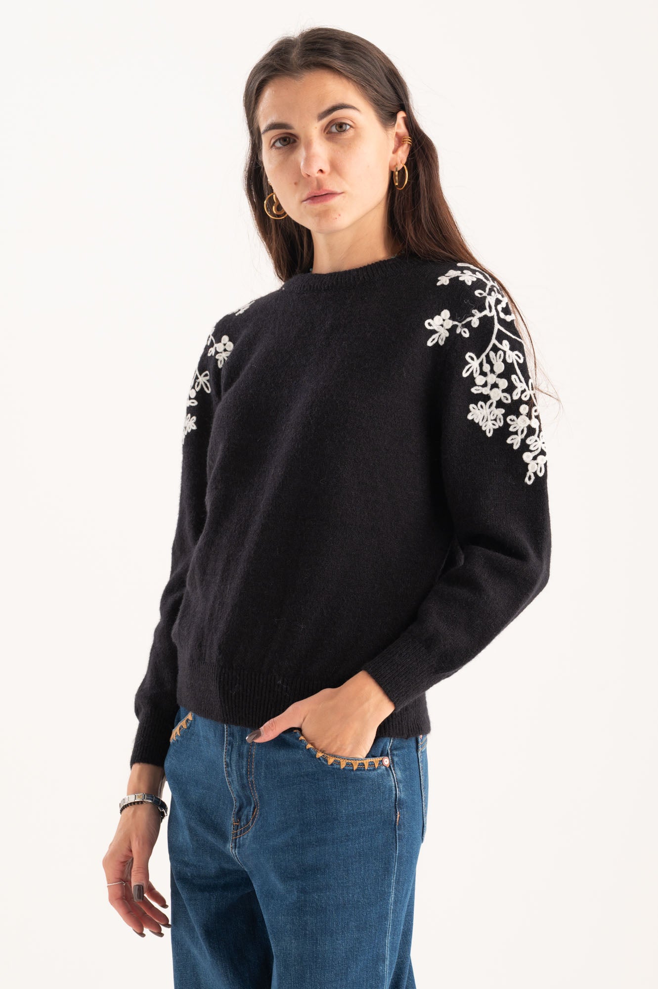 Maglia ricami