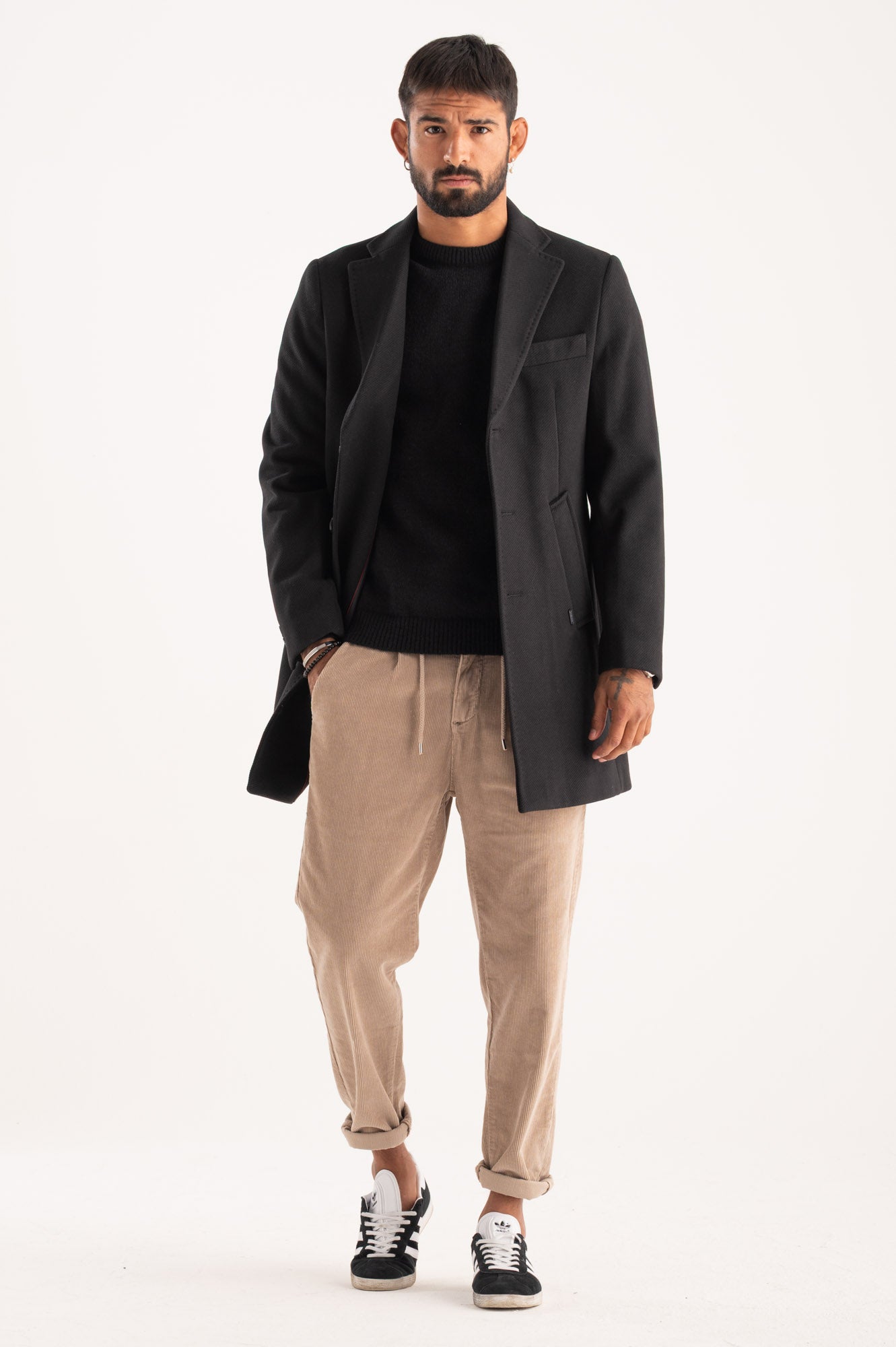 Cappotto monopetto