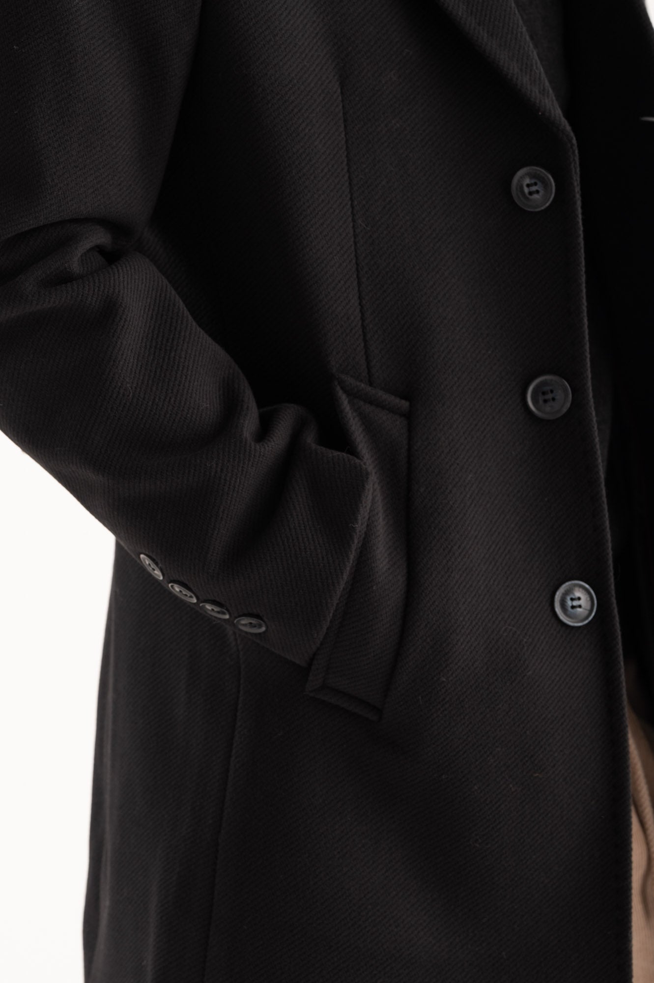 Cappotto monopetto
