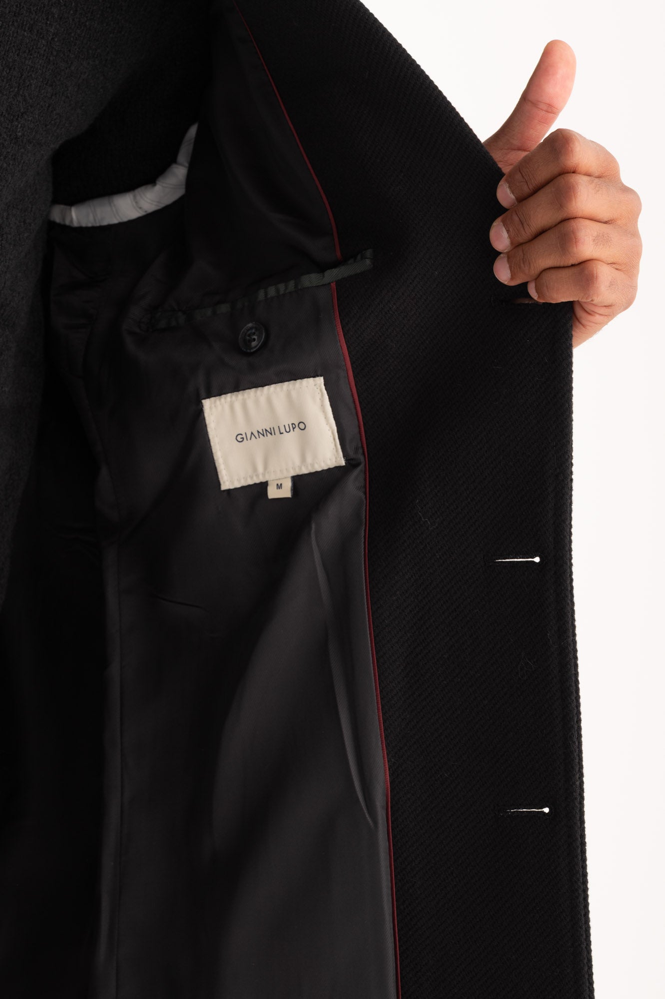 Cappotto monopetto