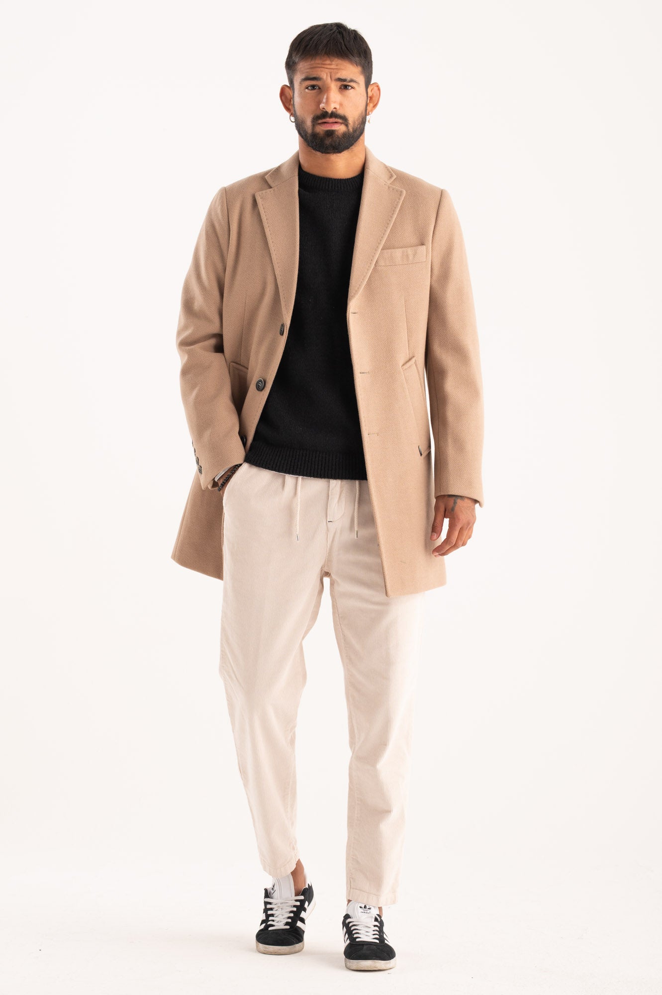 Cappotto monopetto