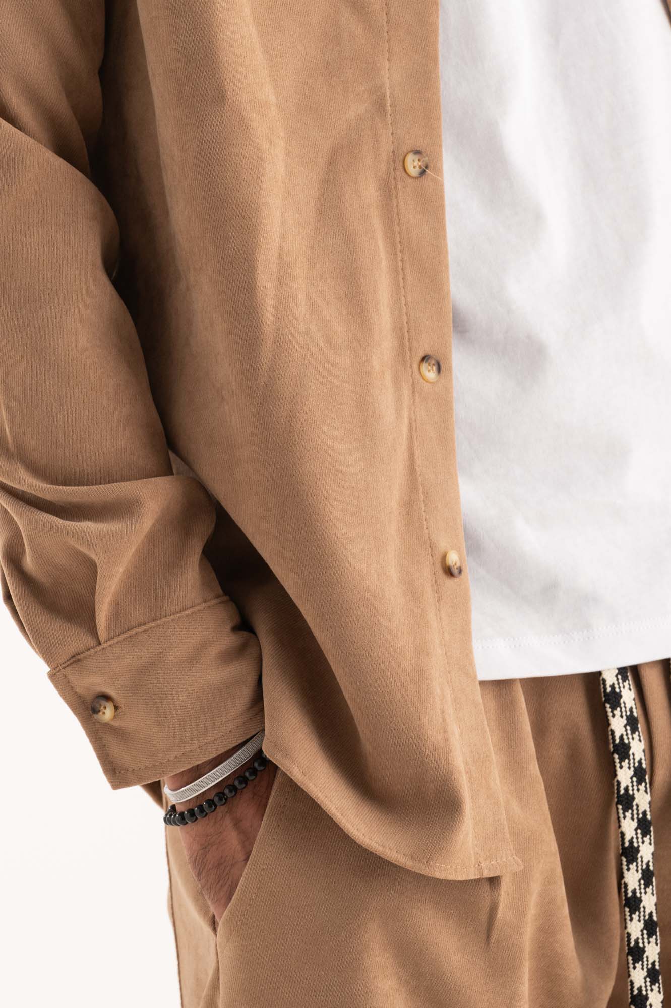 Camicia coordinato velluto