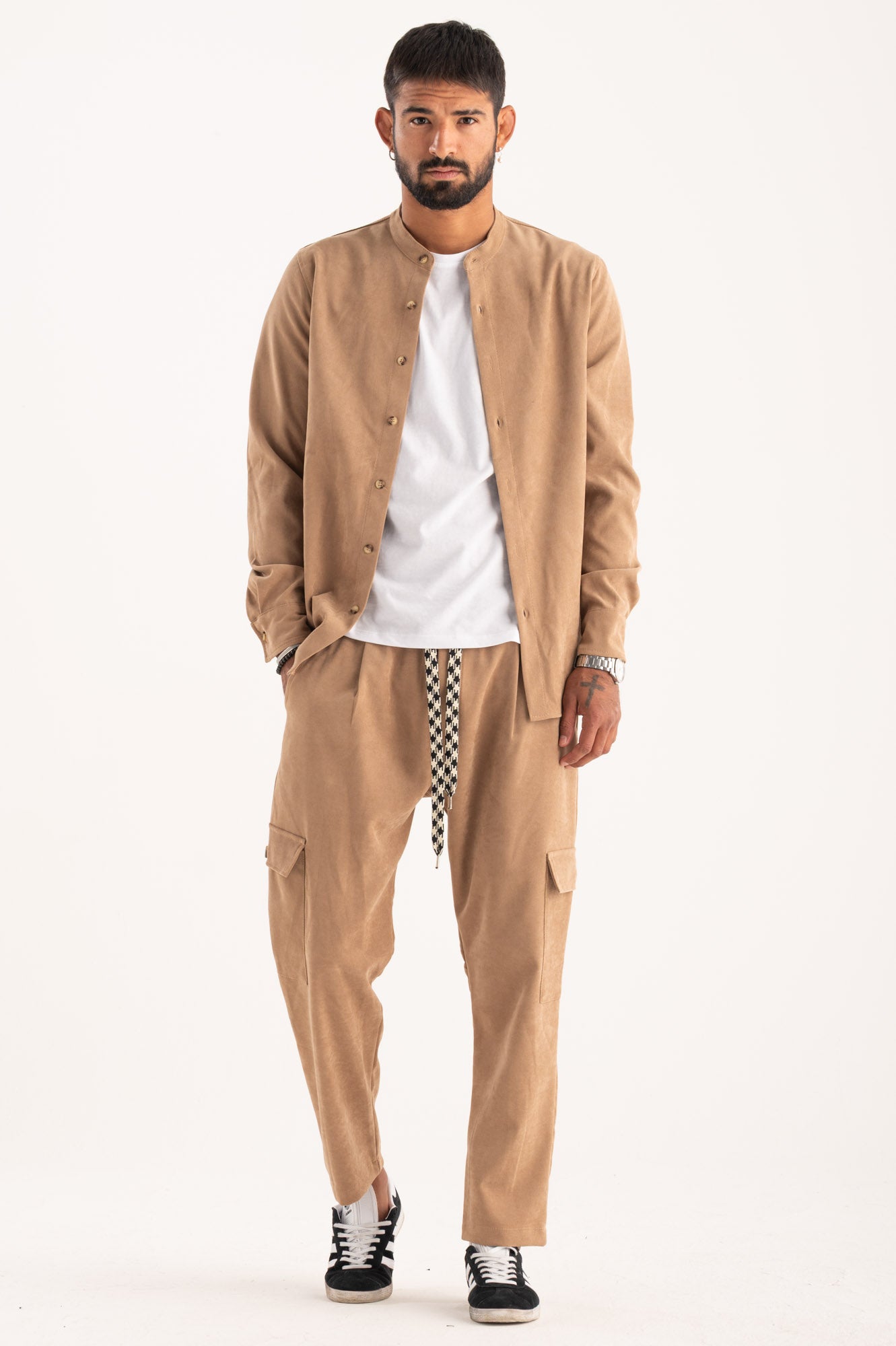 Pantalone coordinato velluto