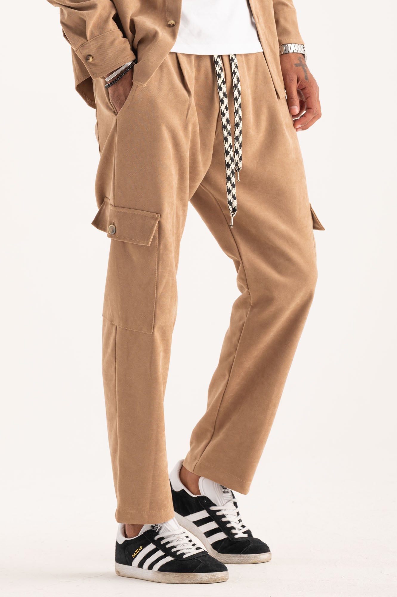 Pantalone coordinato velluto