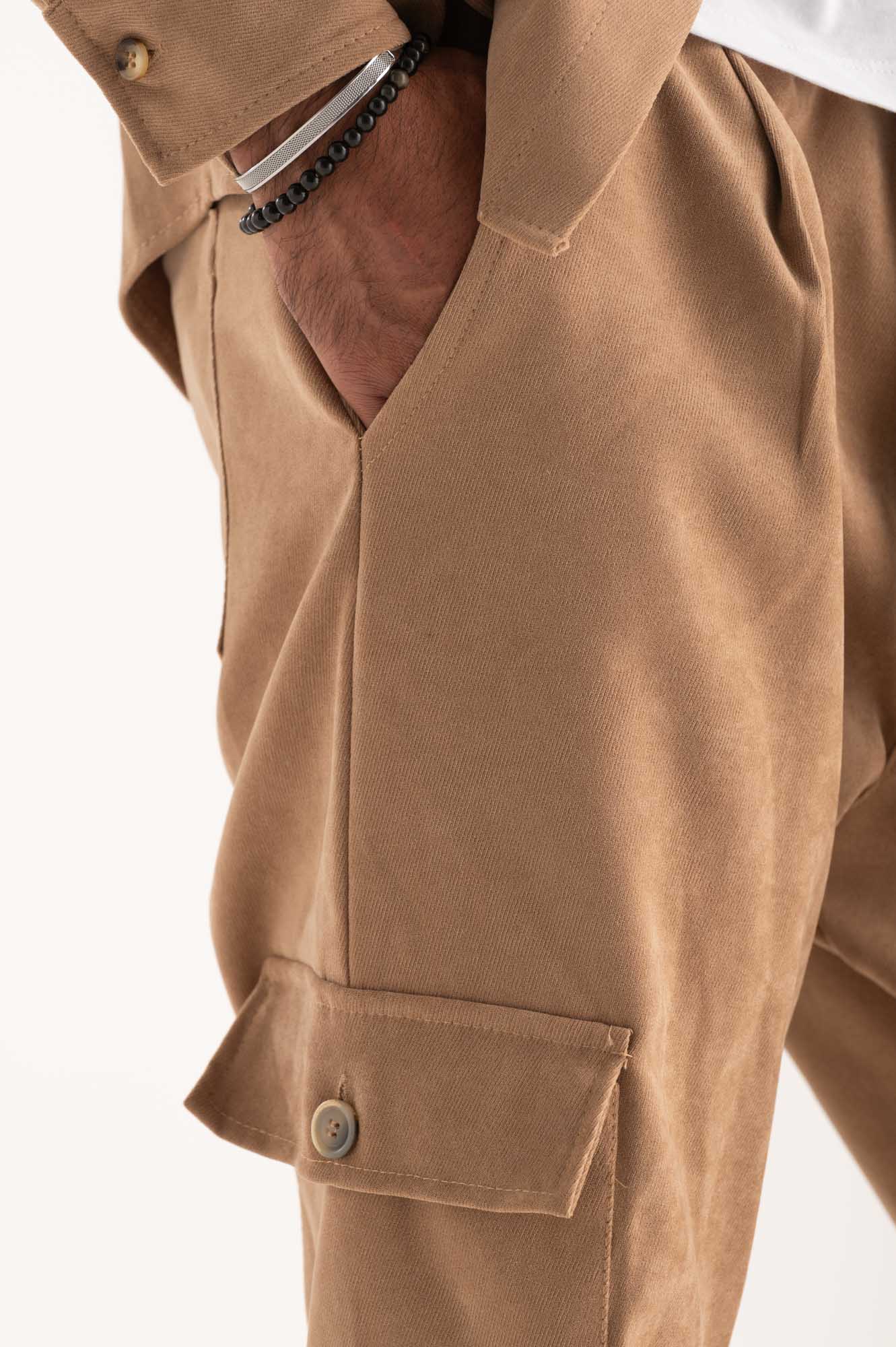 Pantalone coordinato velluto