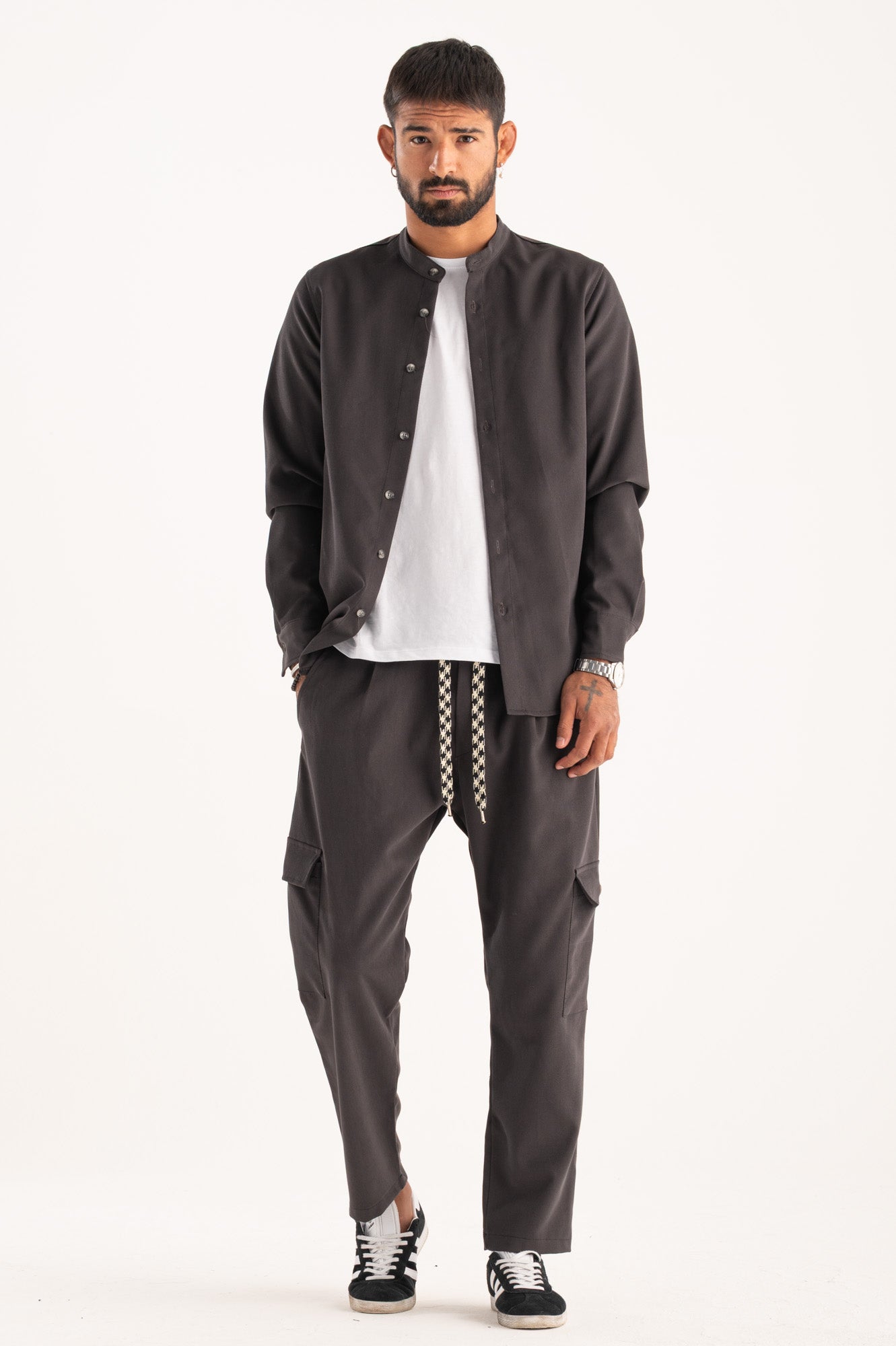 Pantalone coordinato velluto