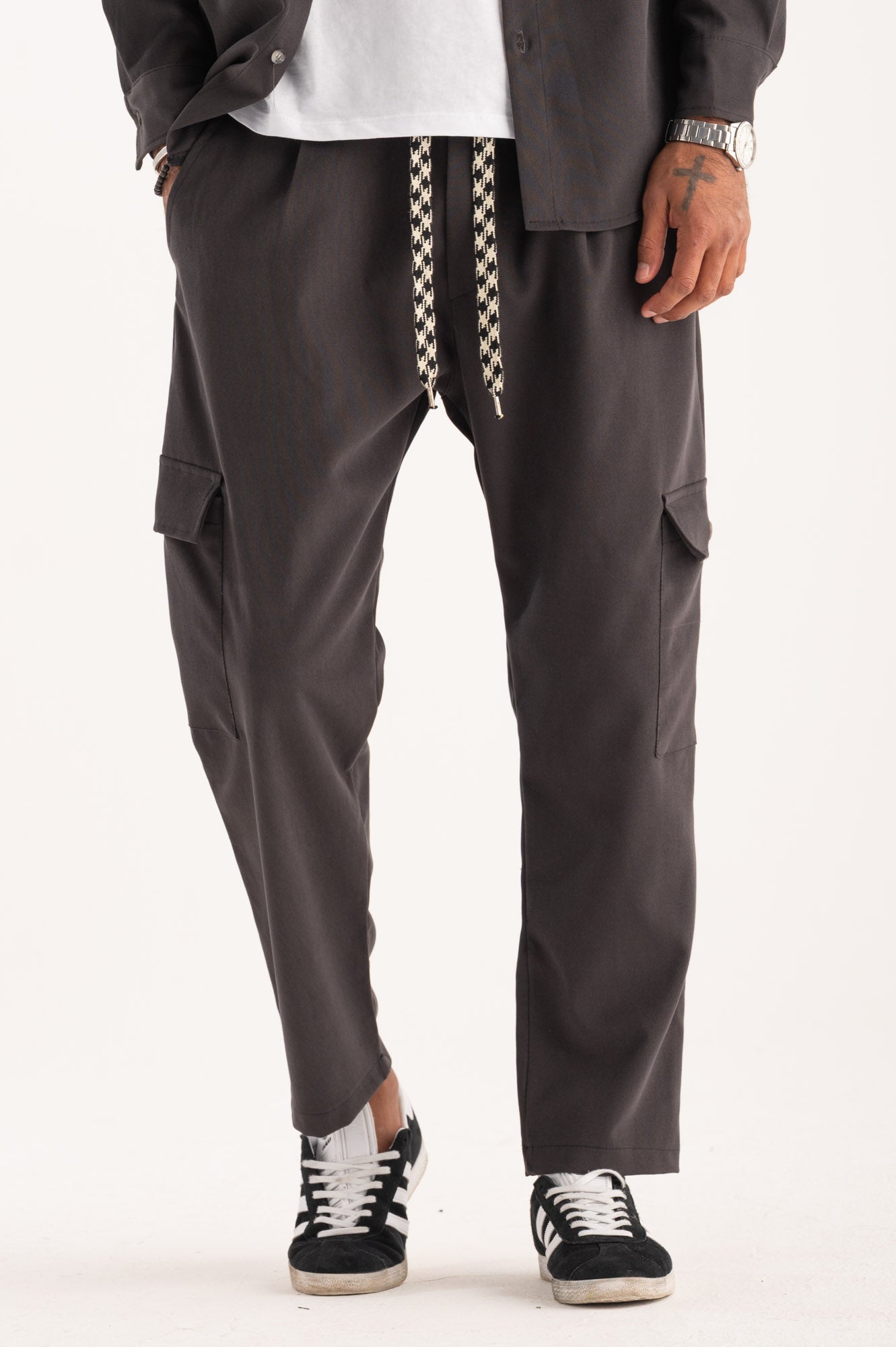 Pantalone coordinato velluto