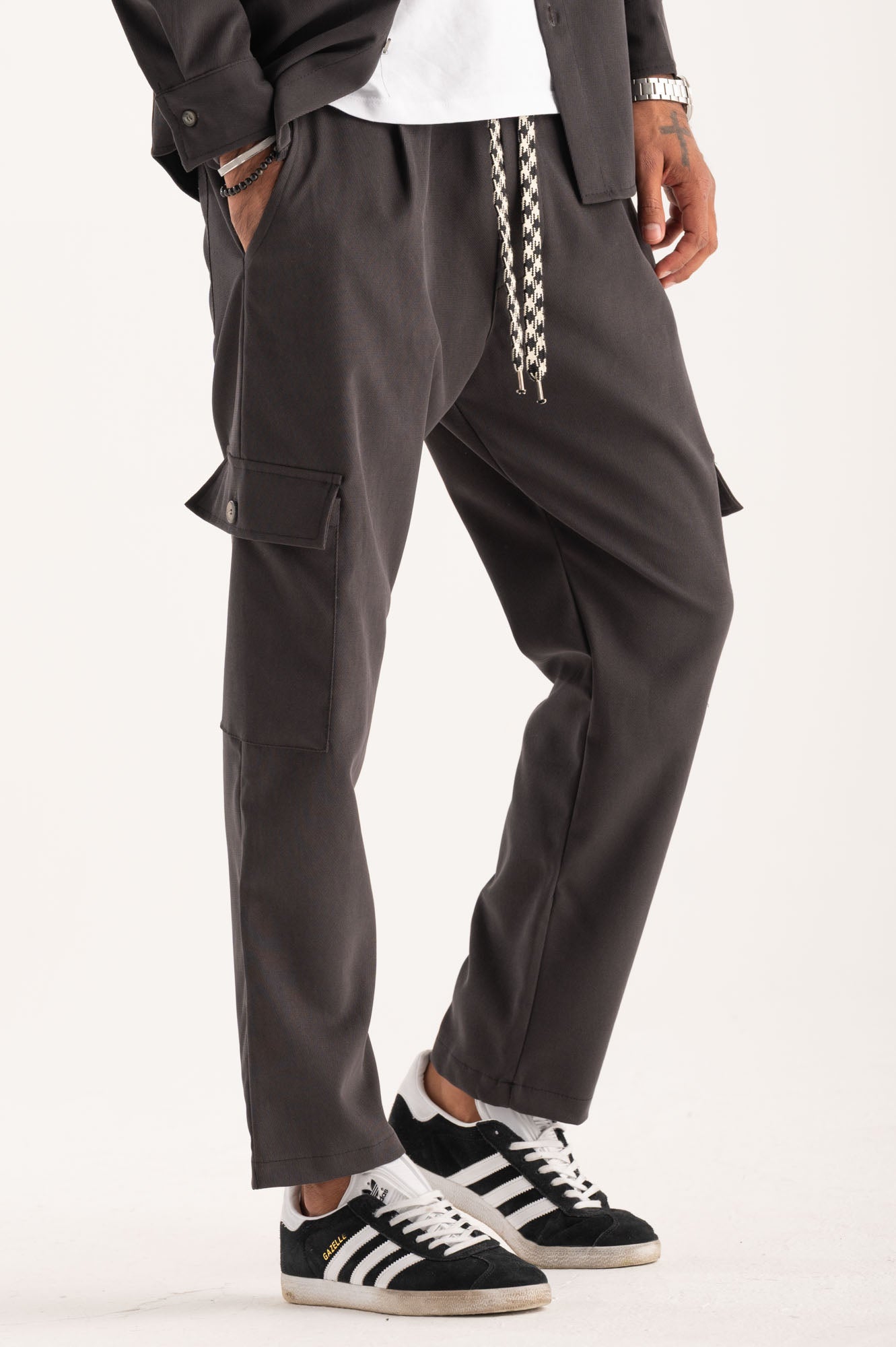 Pantalone coordinato velluto