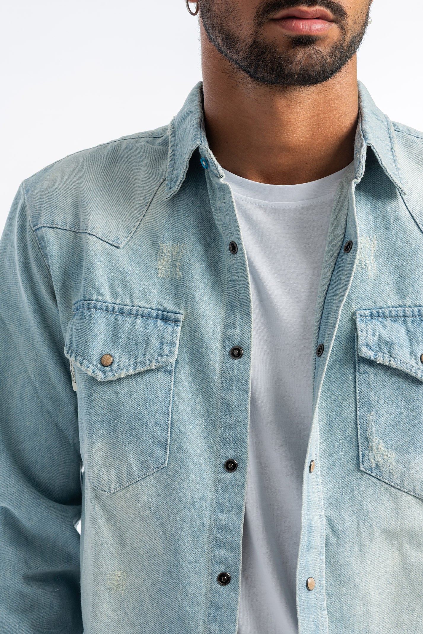 Light denim shirt