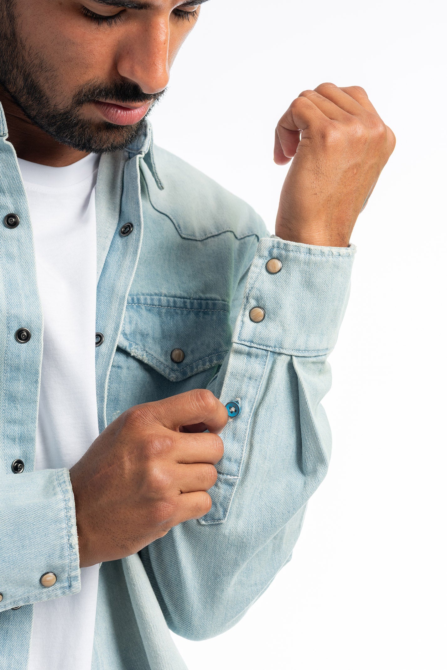 Light denim shirt