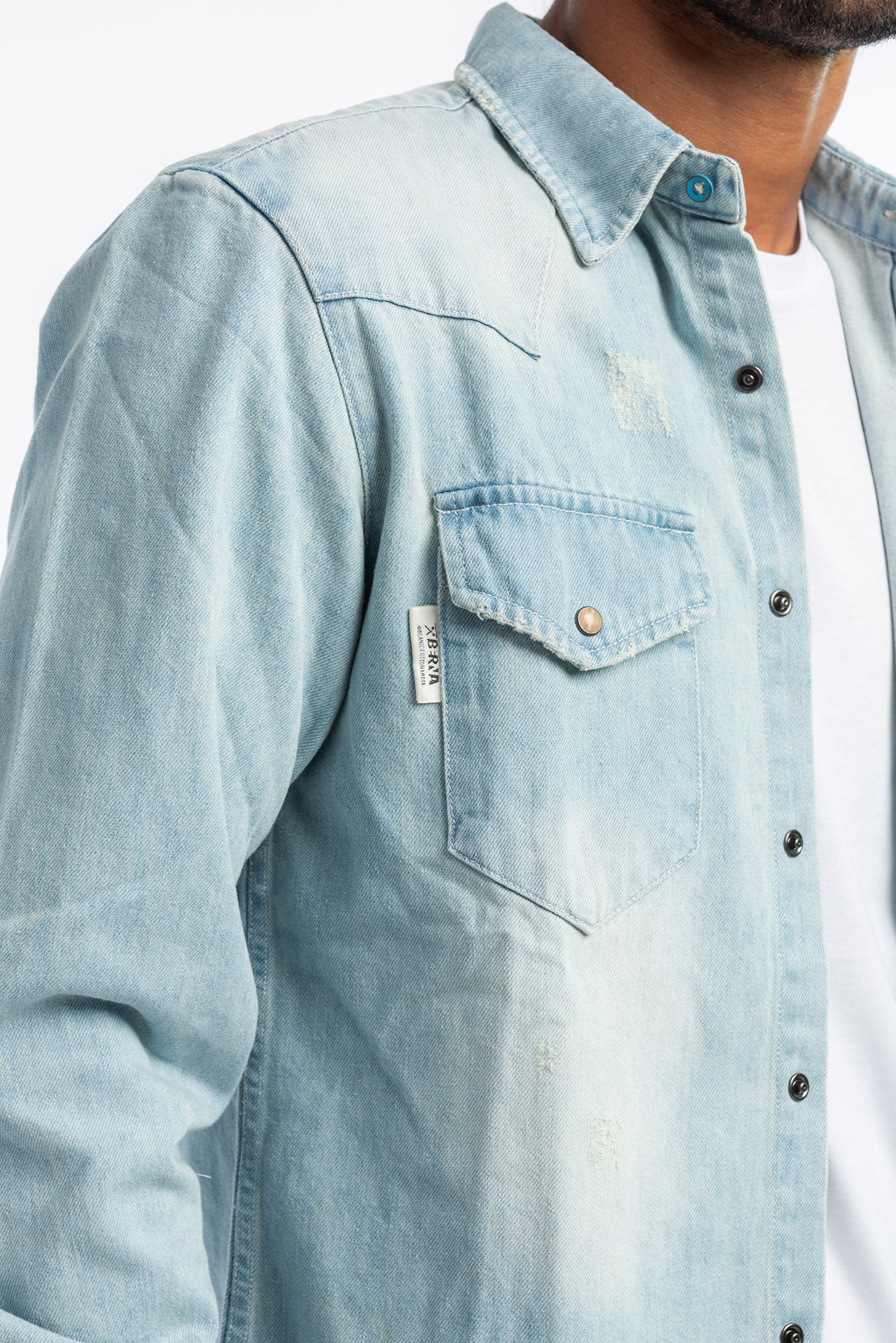 Light denim shirt
