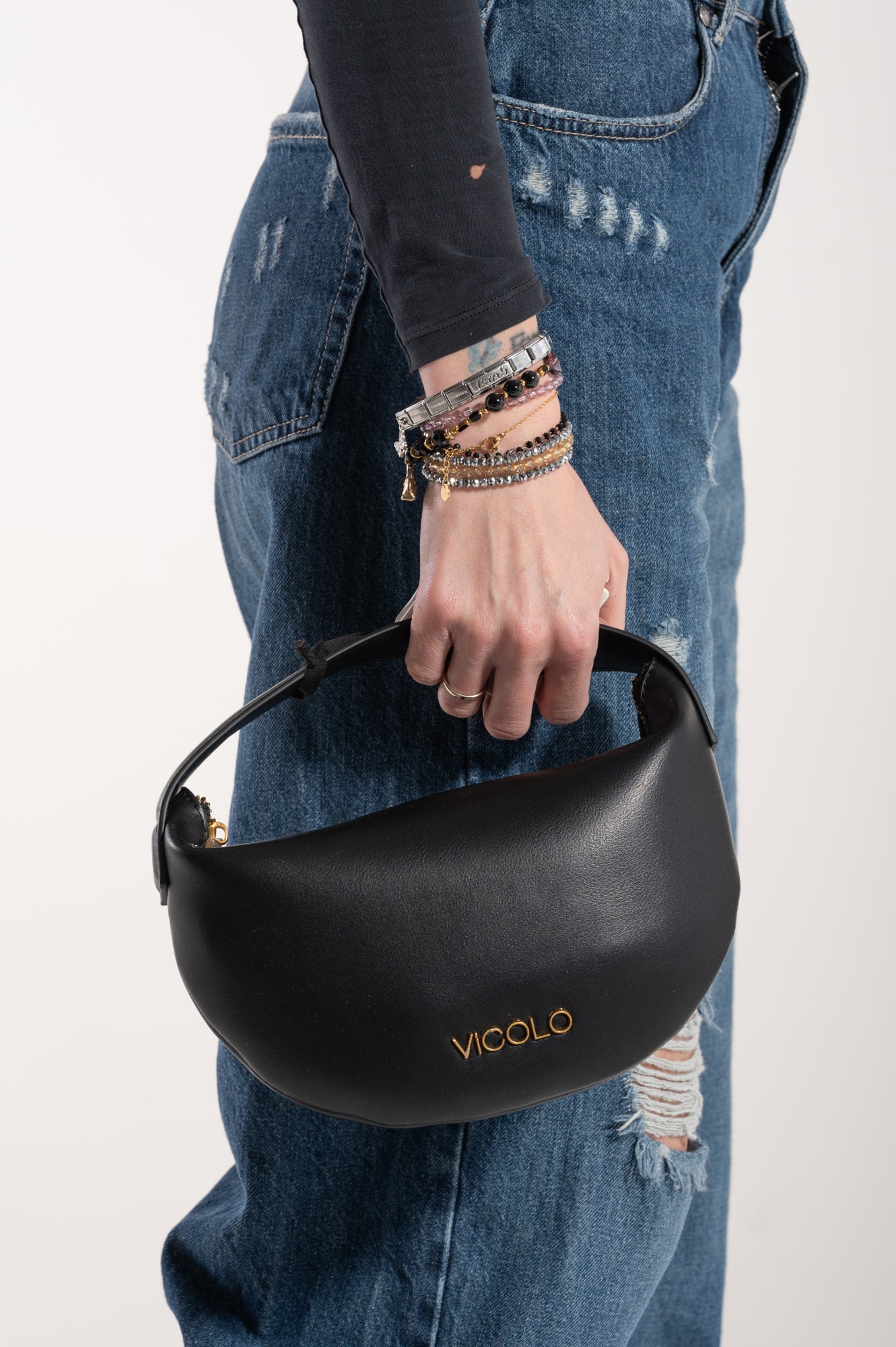 Croissant bag Vicolo