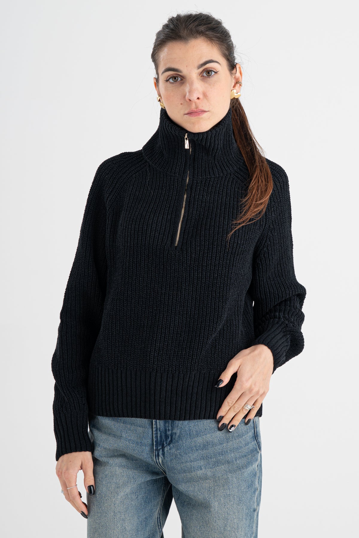 Maglia half ciniglia