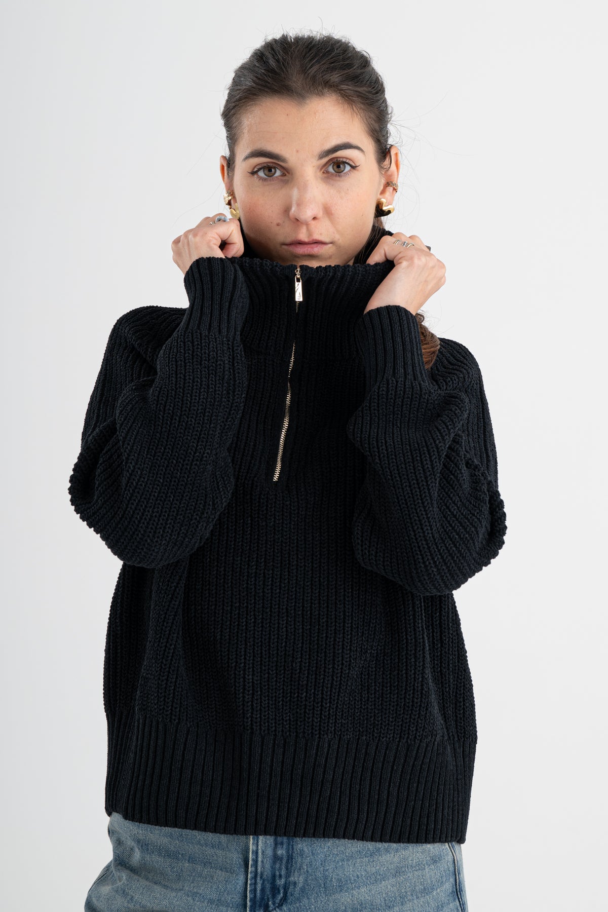 Maglia half ciniglia