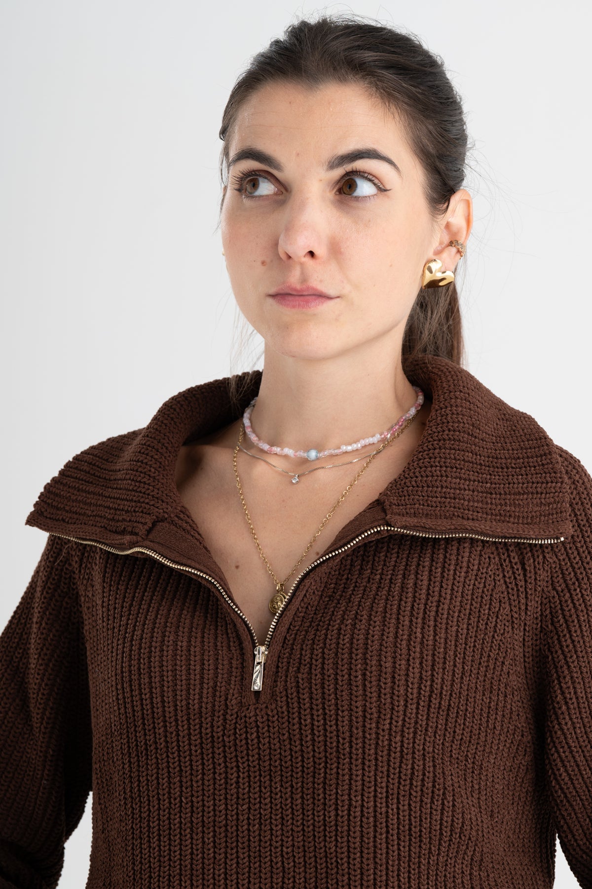 Maglia half ciniglia