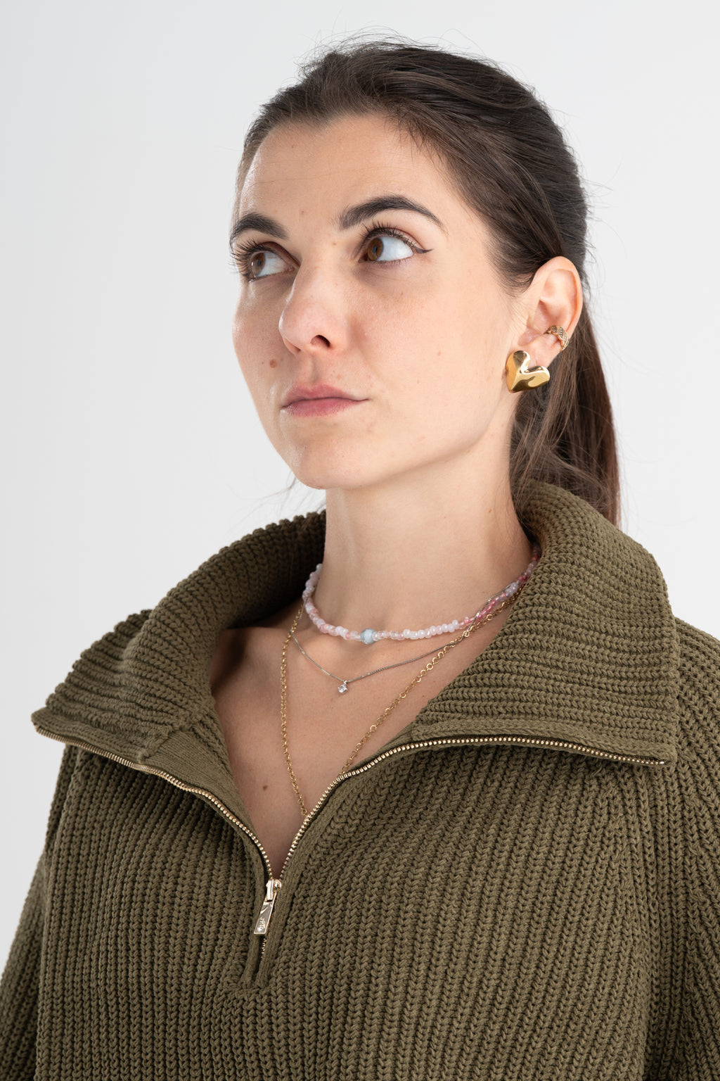 Maglia half ciniglia