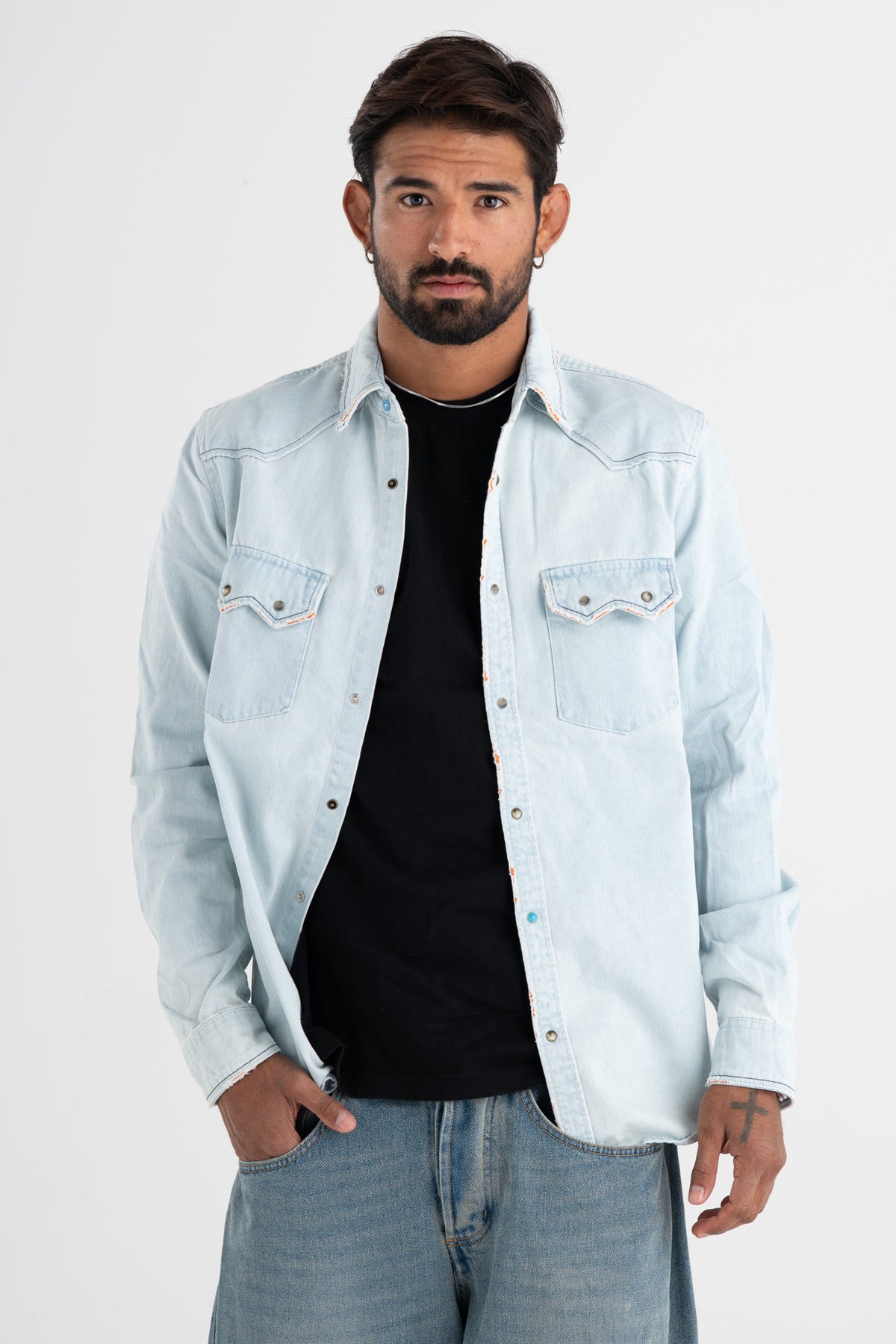 Camicia destroy light