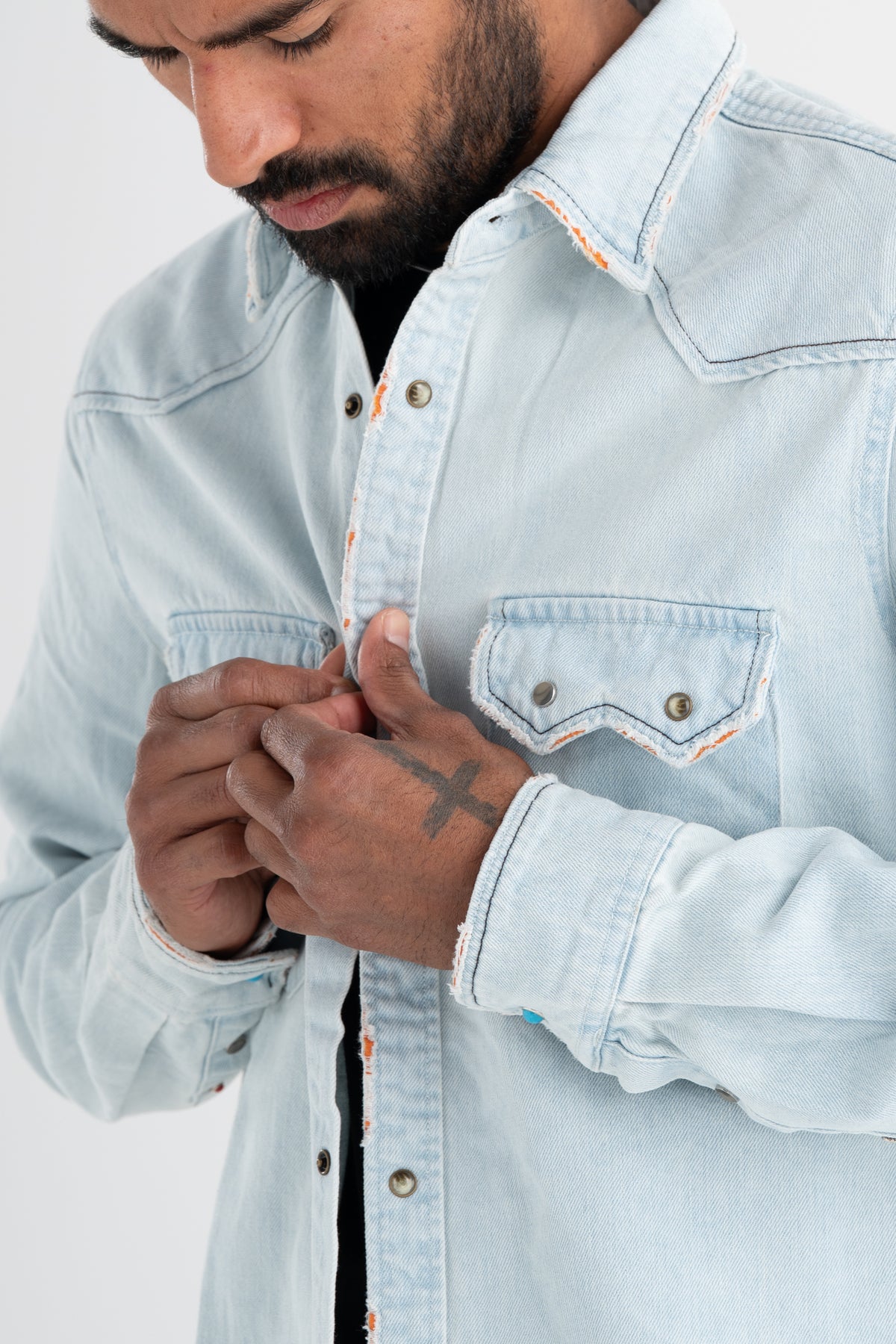 Camicia destroy light