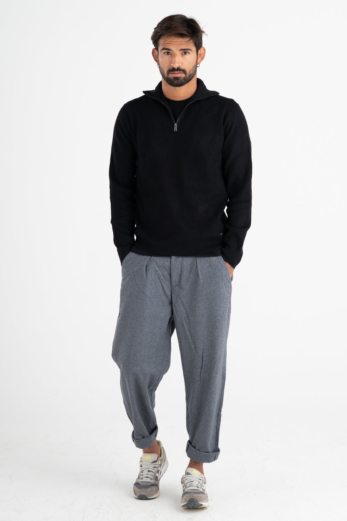 Maglia half zip