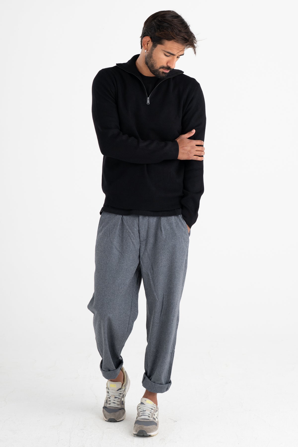 Maglia half zip