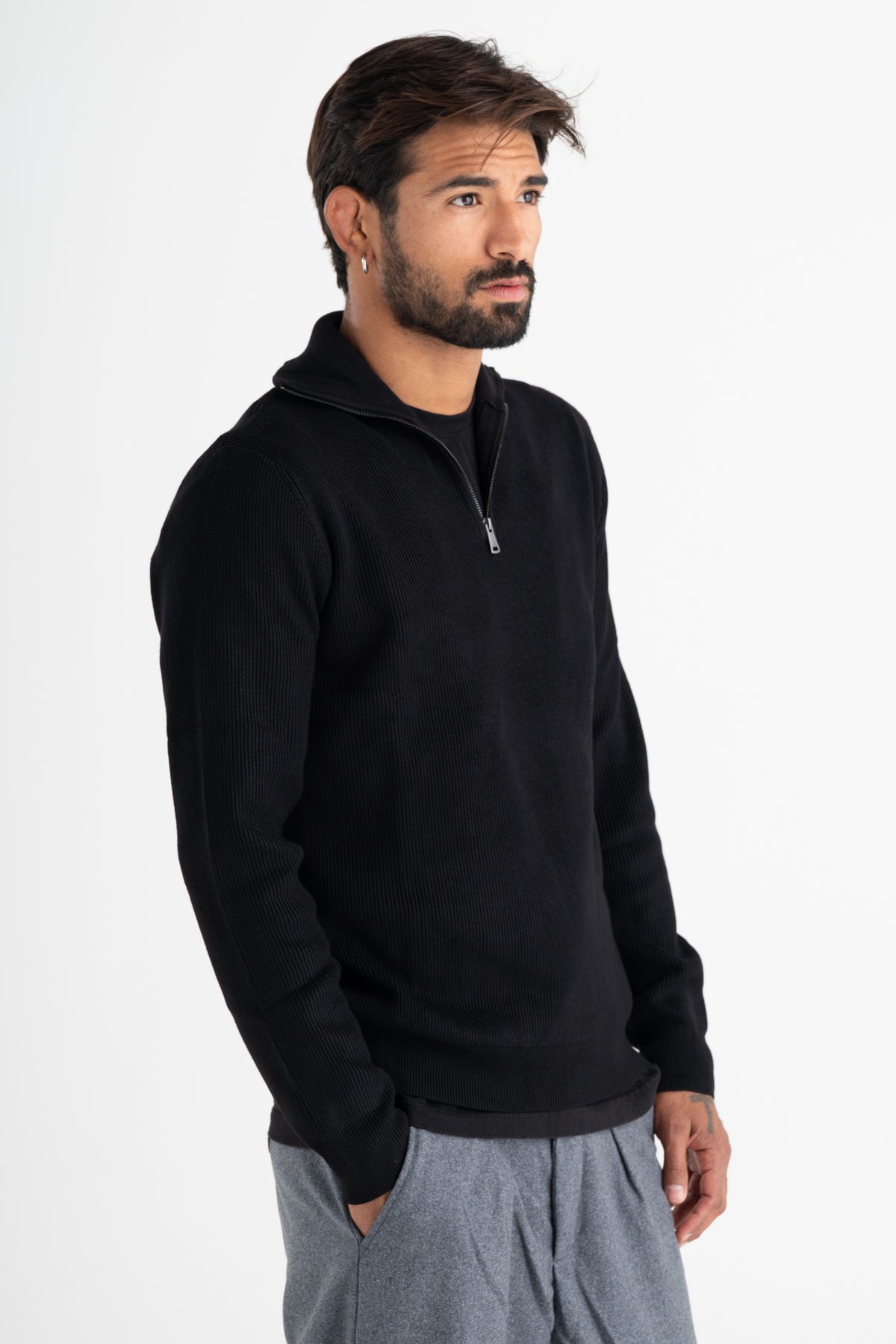 Maglia half zip