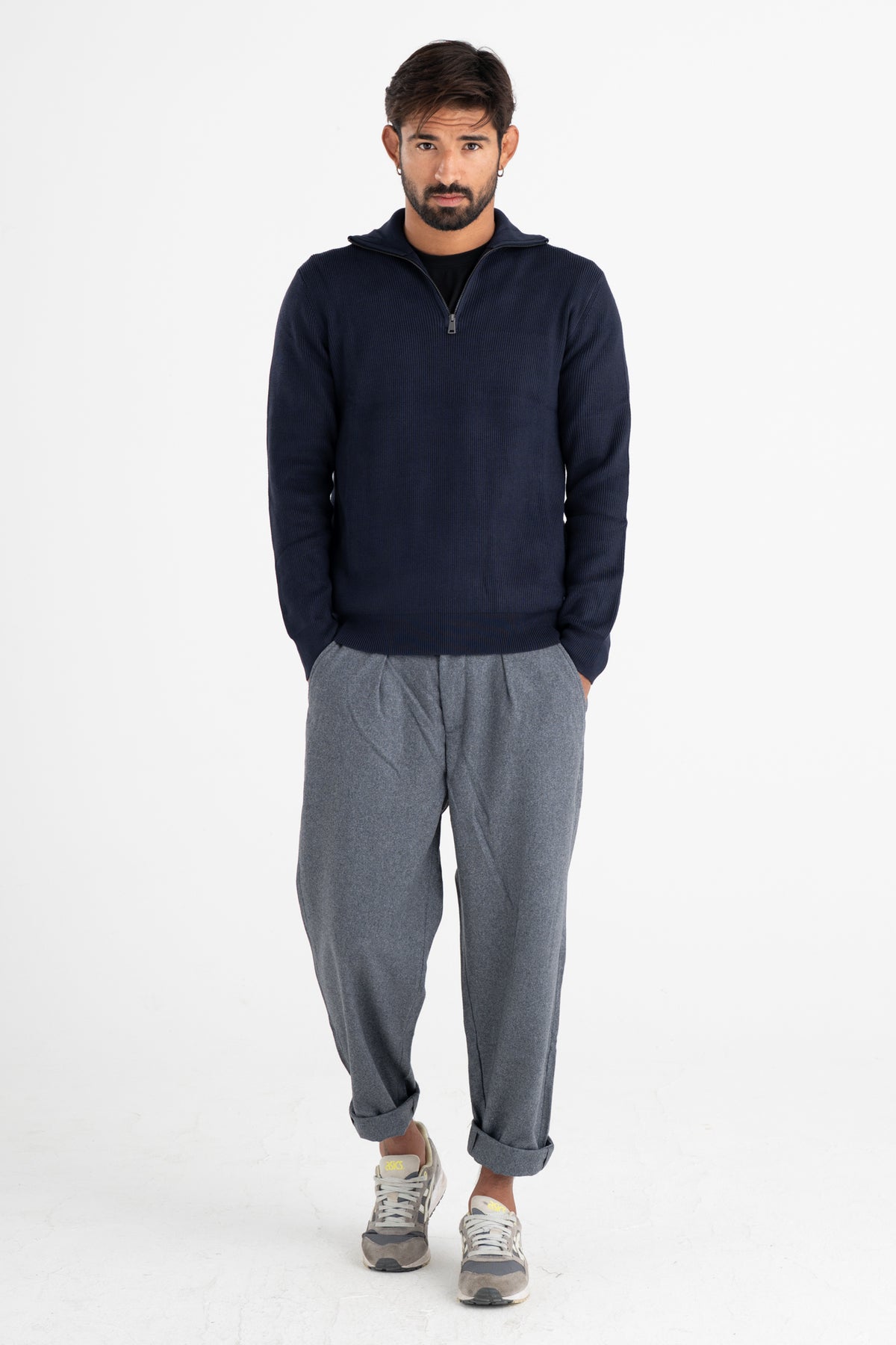Maglia half zip