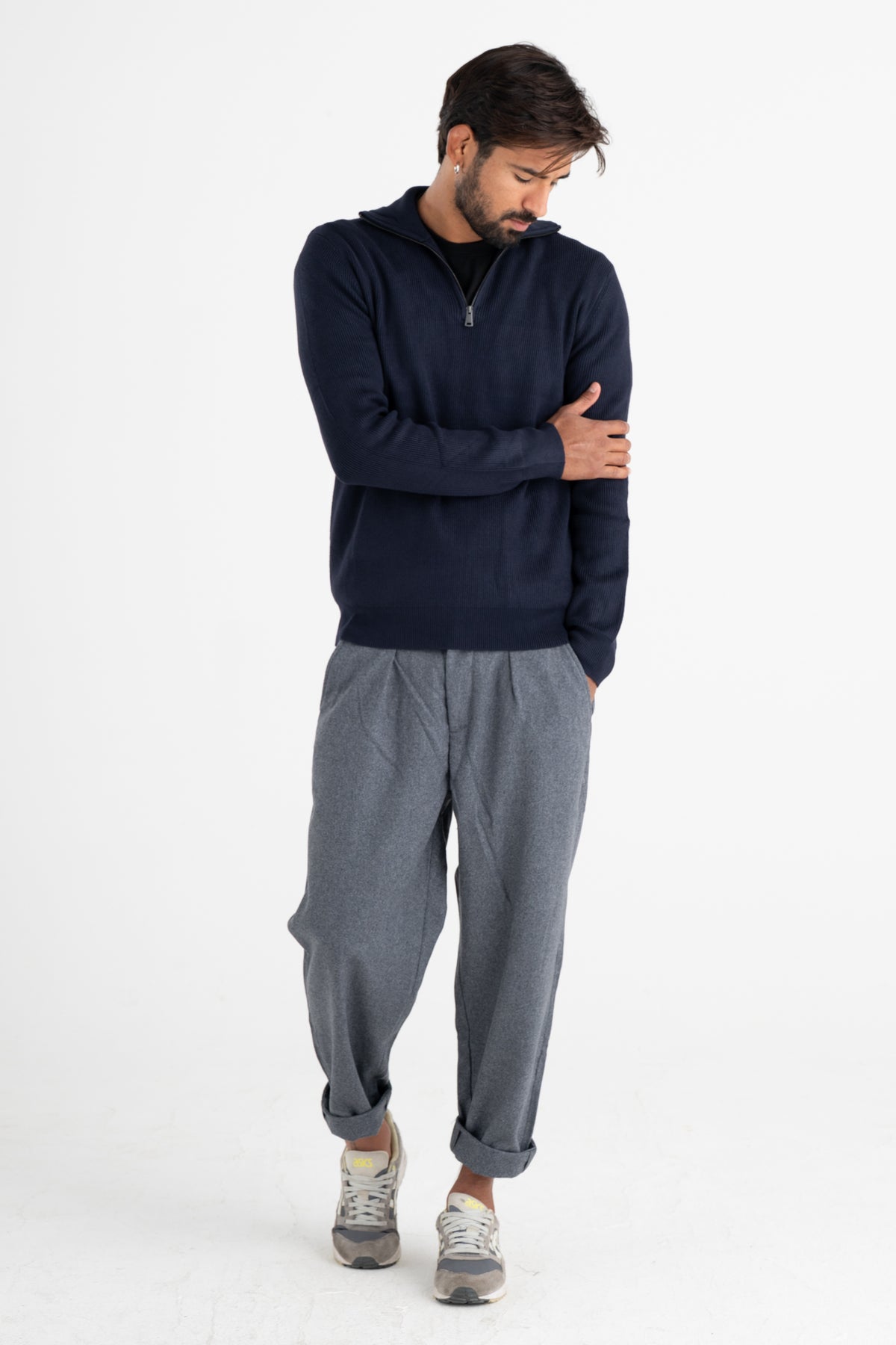 Maglia half zip