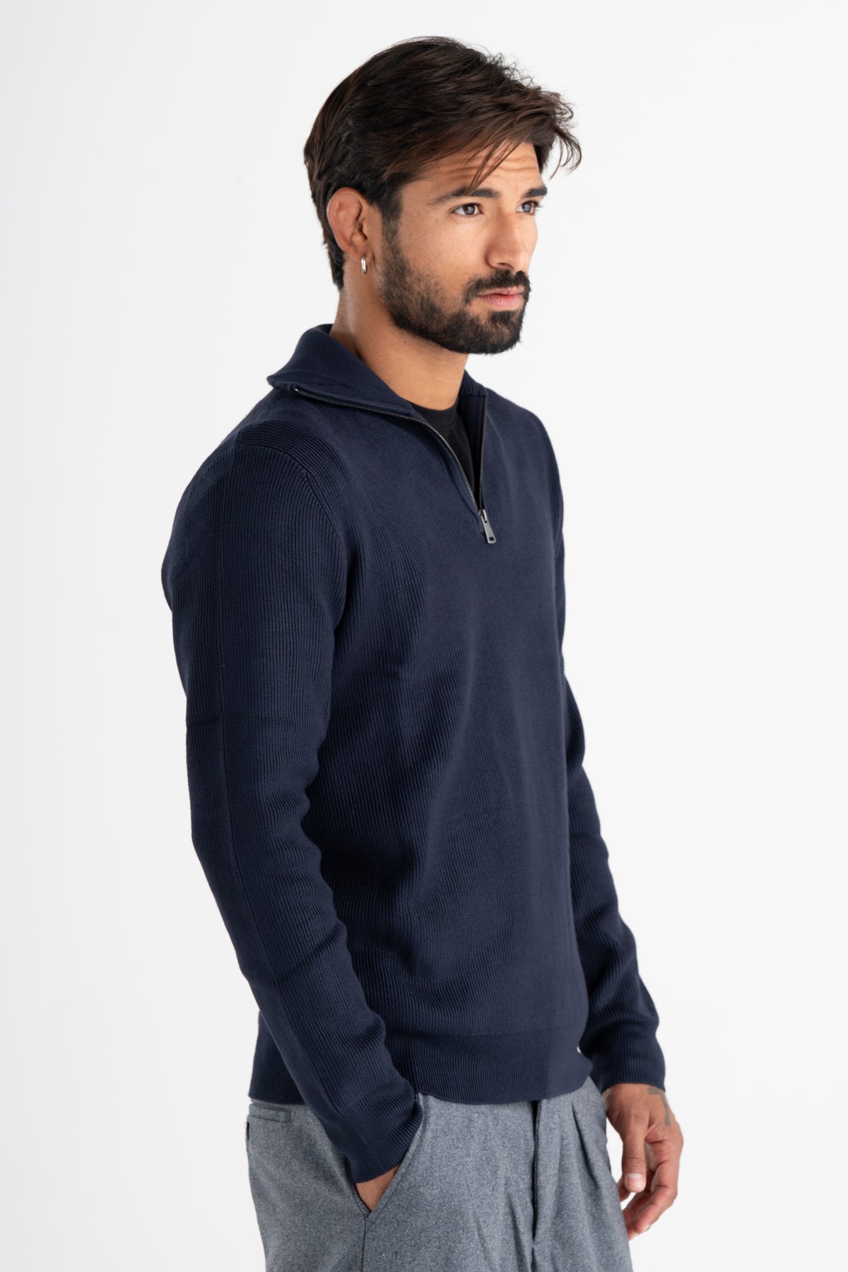 Maglia half zip