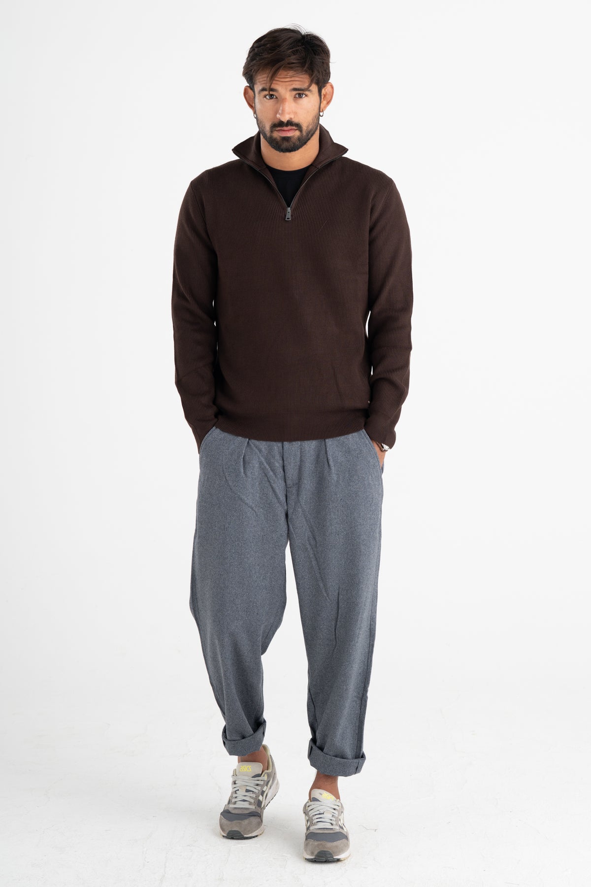 Maglia half zip