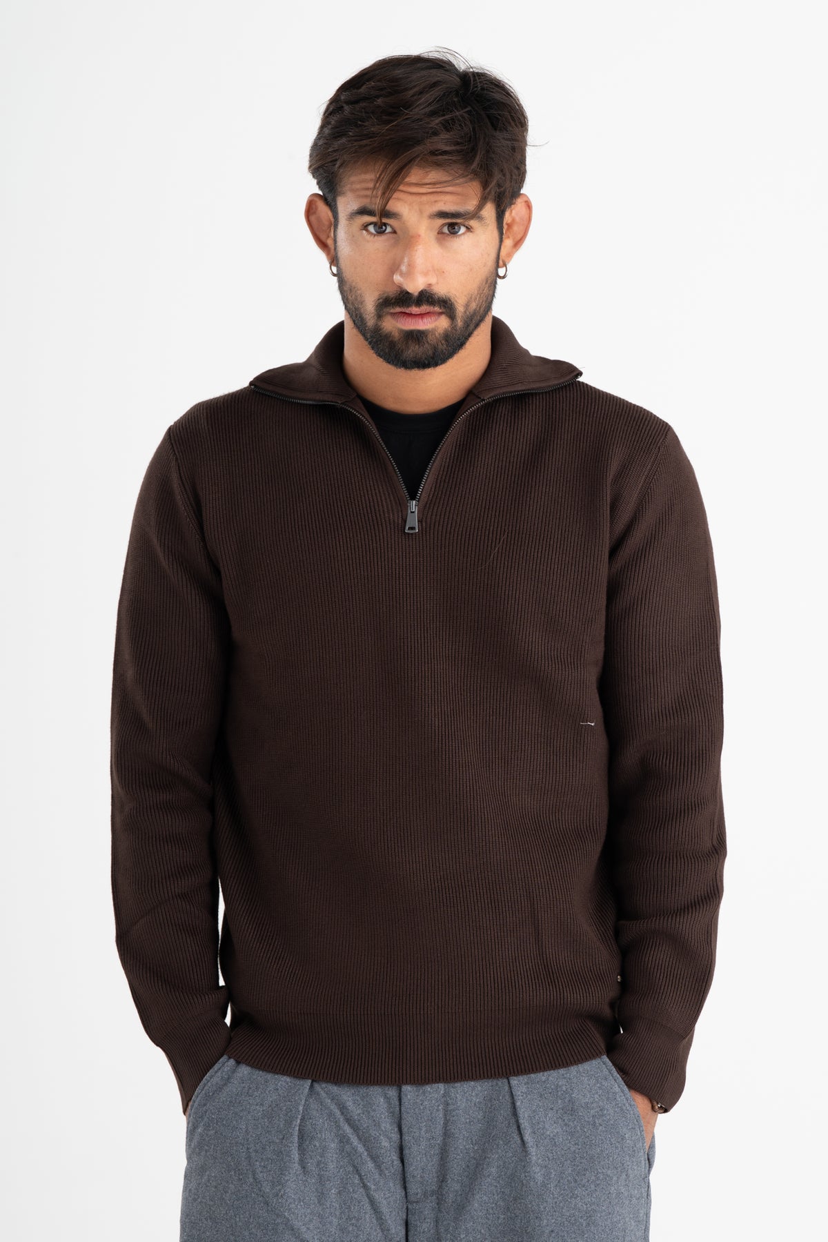 Maglia half zip