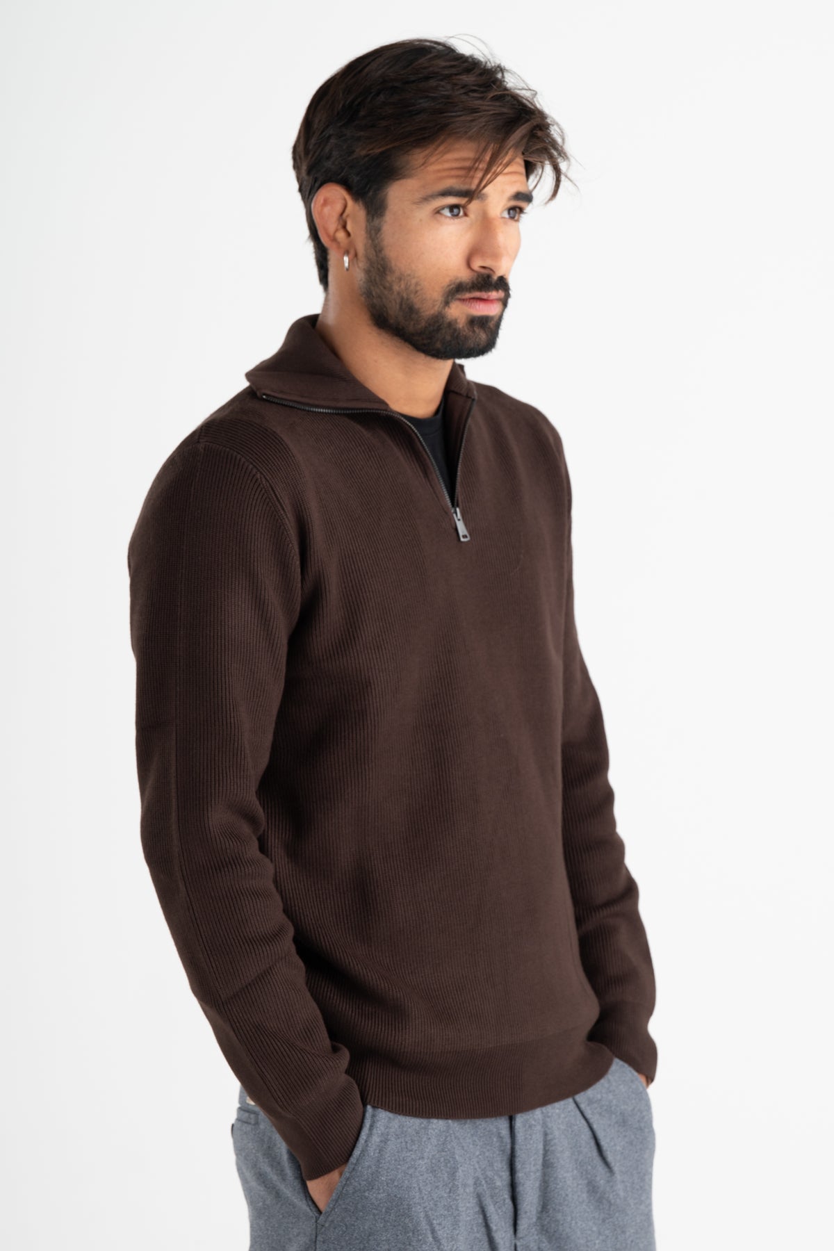 Maglia half zip