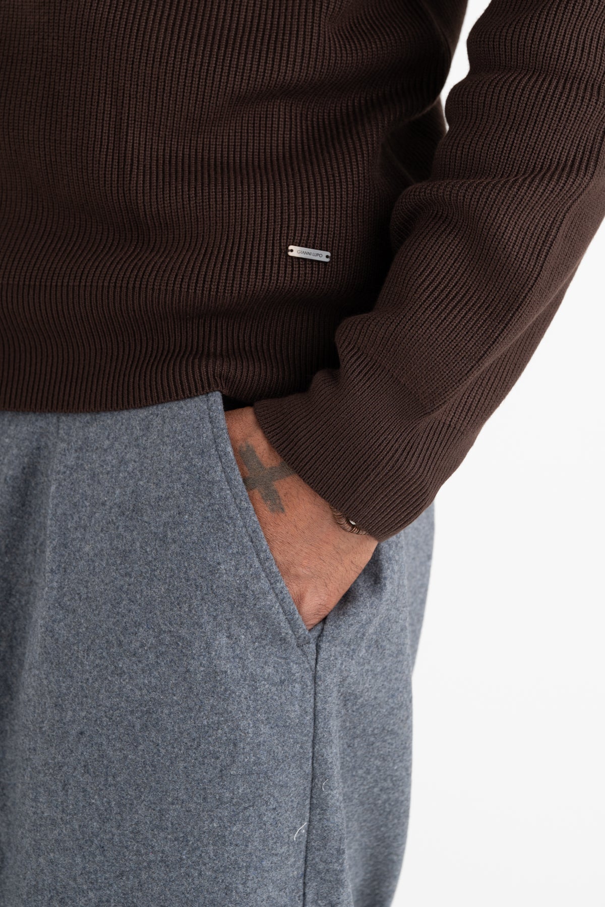 Maglia half zip