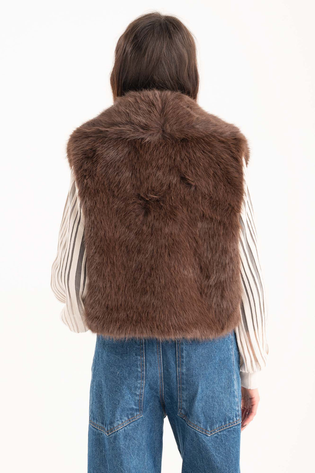 Gilet ecopelliccia Madelyn