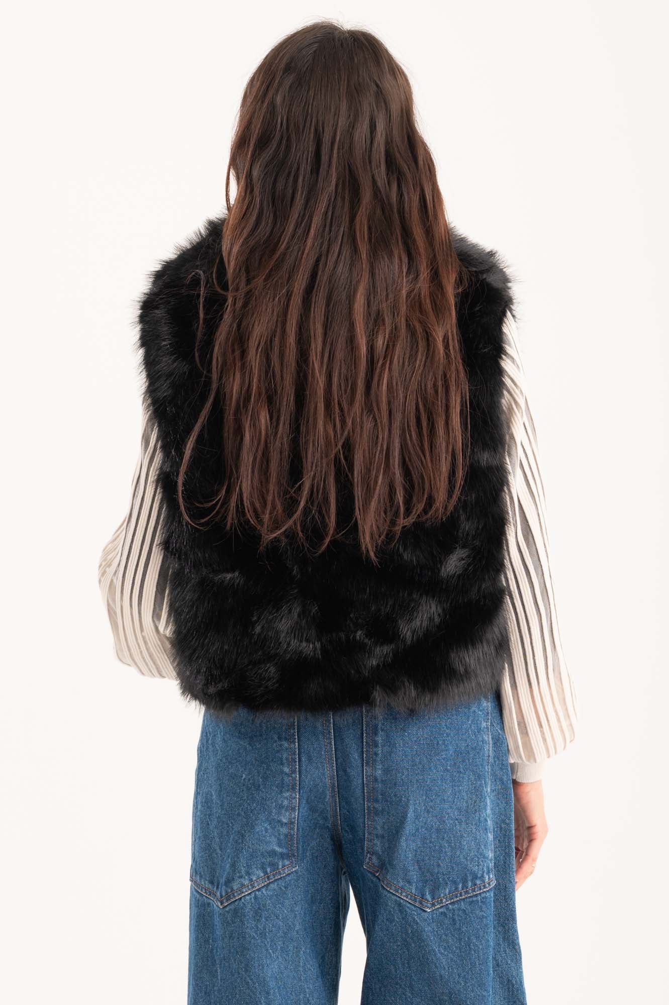 Gilet ecopelliccia Madelyn