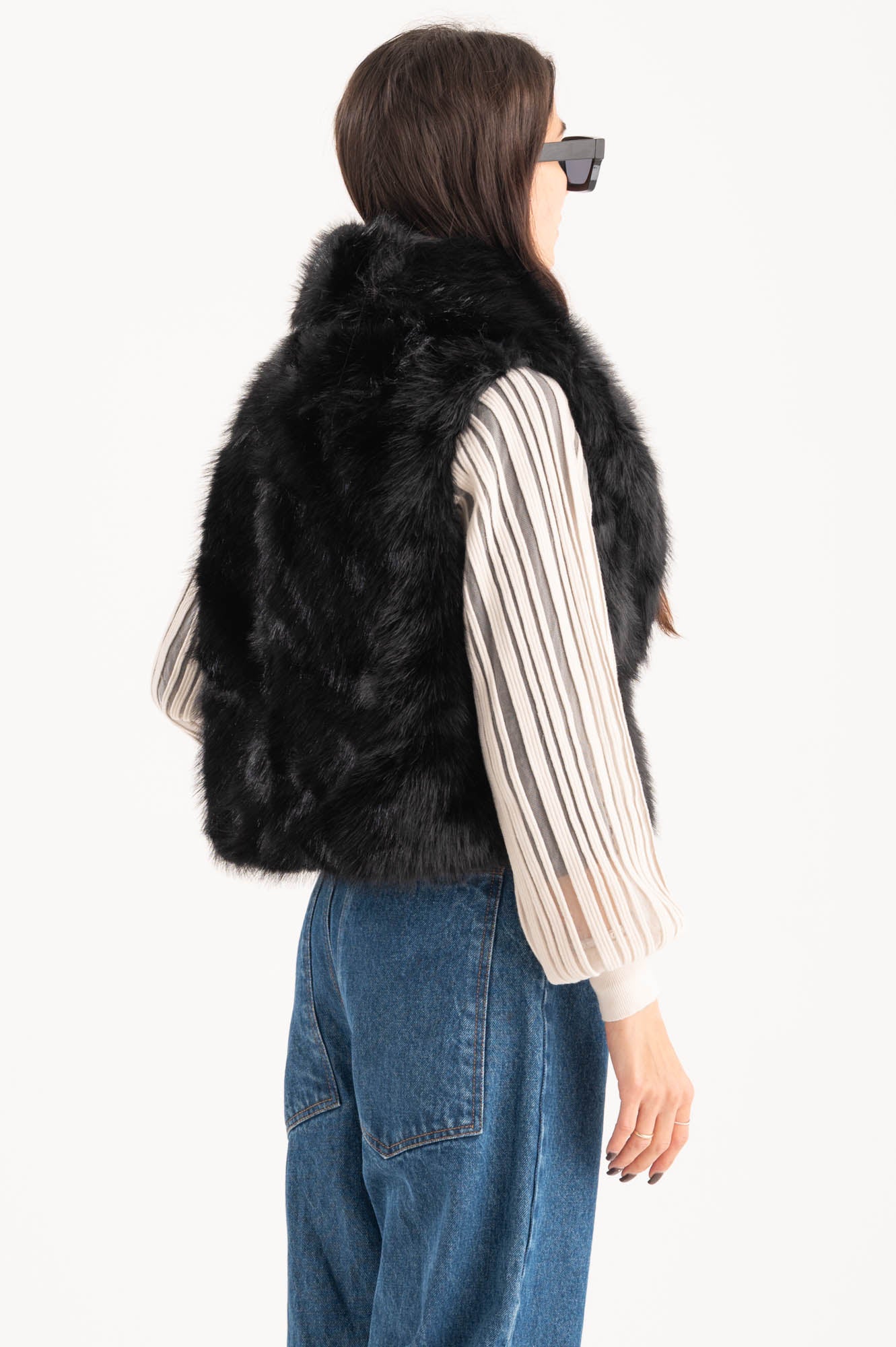 Gilet ecopelliccia Madelyn