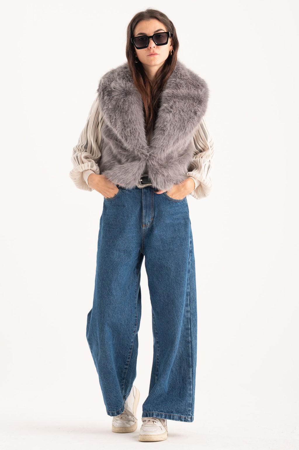 Gilet ecopelliccia Madelyn