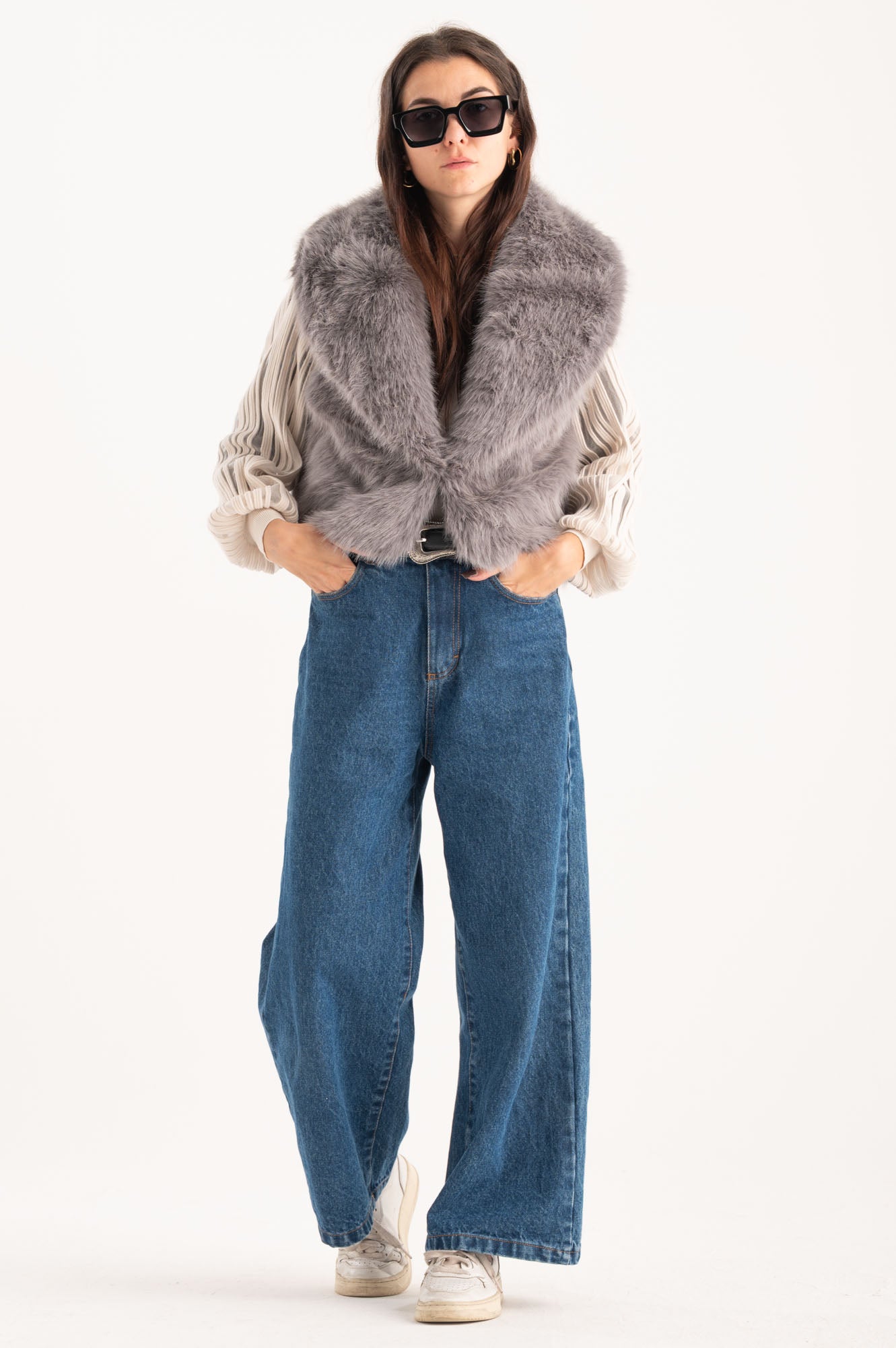 Gilet ecopelliccia Madelyn