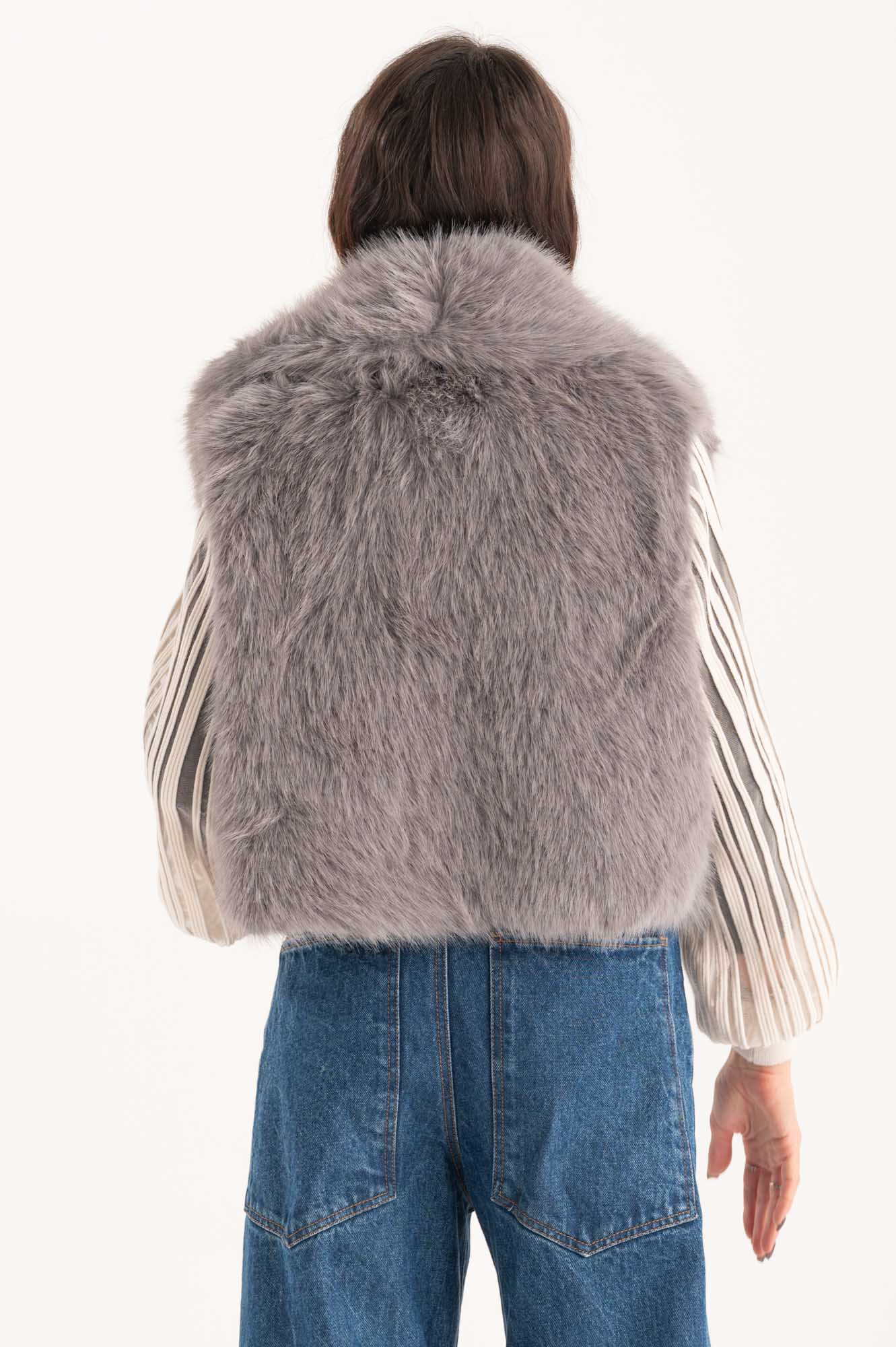 Gilet ecopelliccia Madelyn