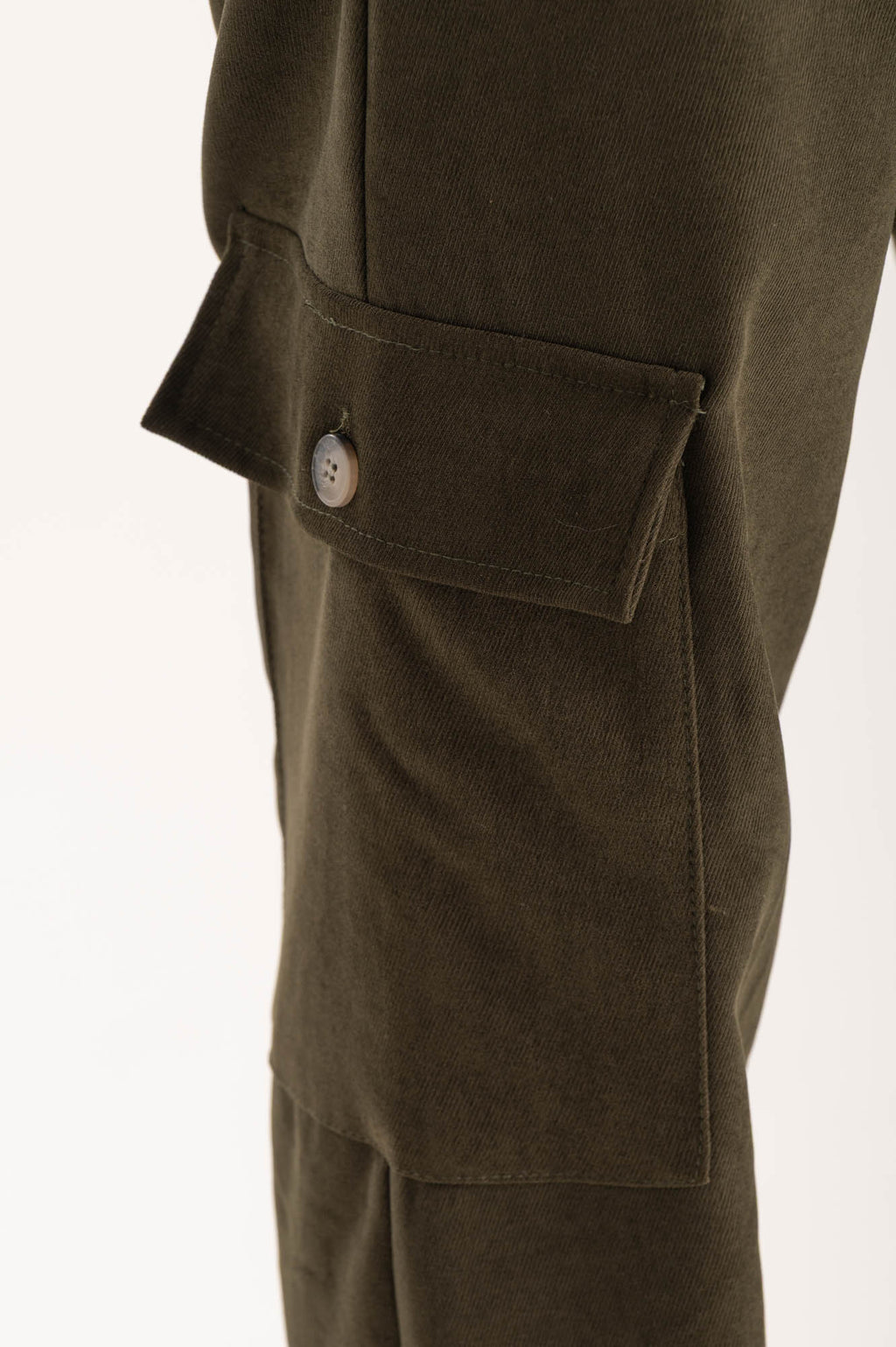 Pantalone coordinato velluto