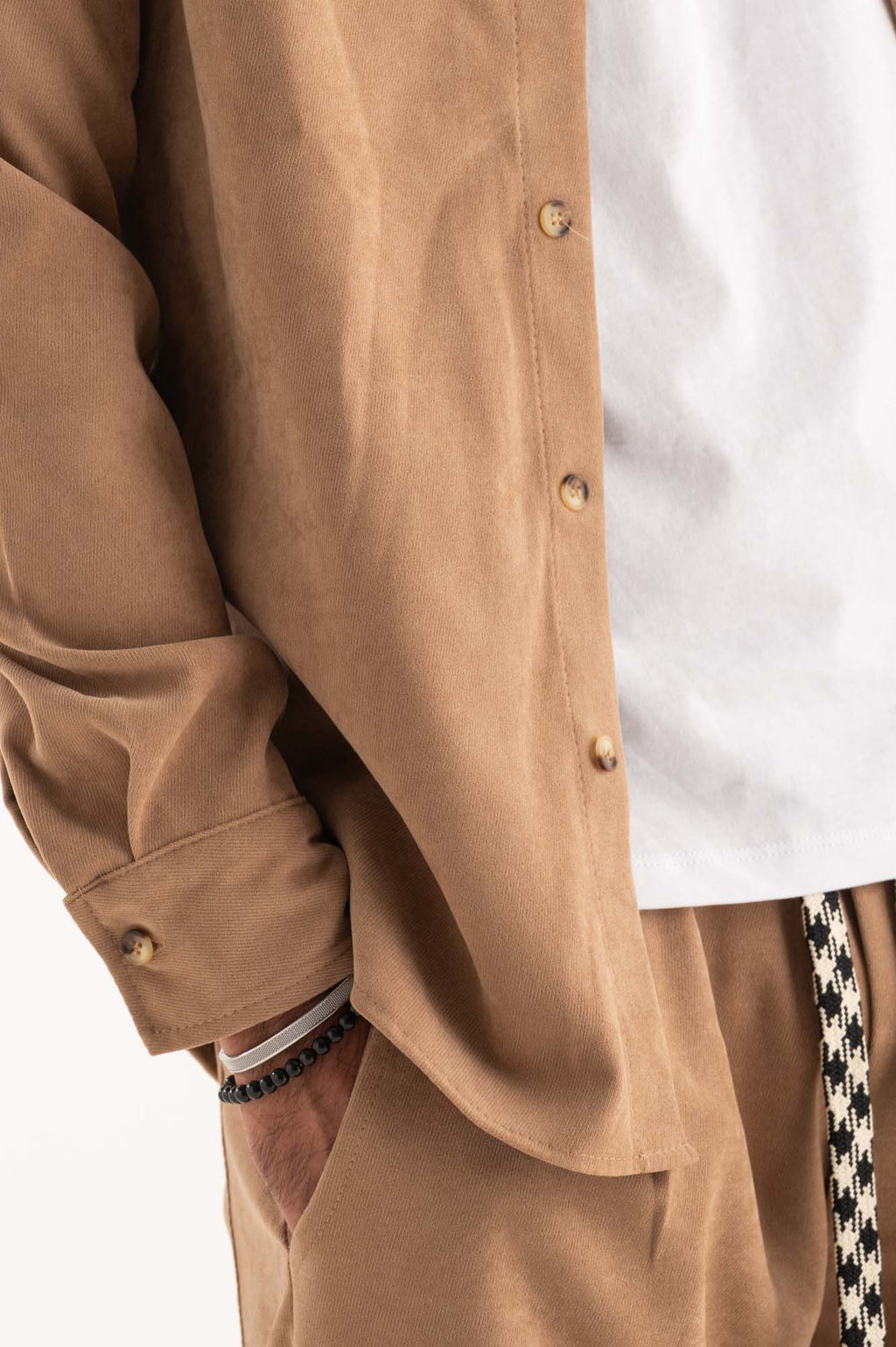 Camicia coordinato velluto