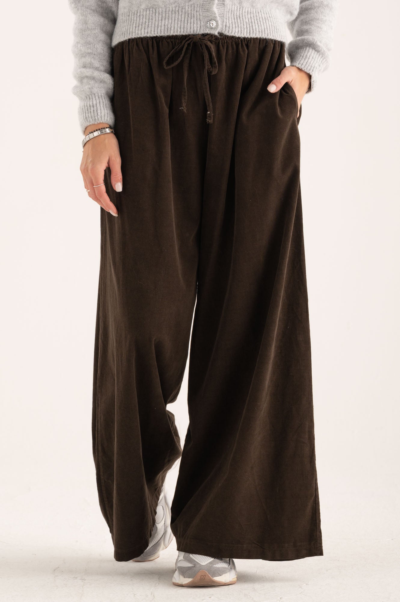 Panta-palazzo velvet