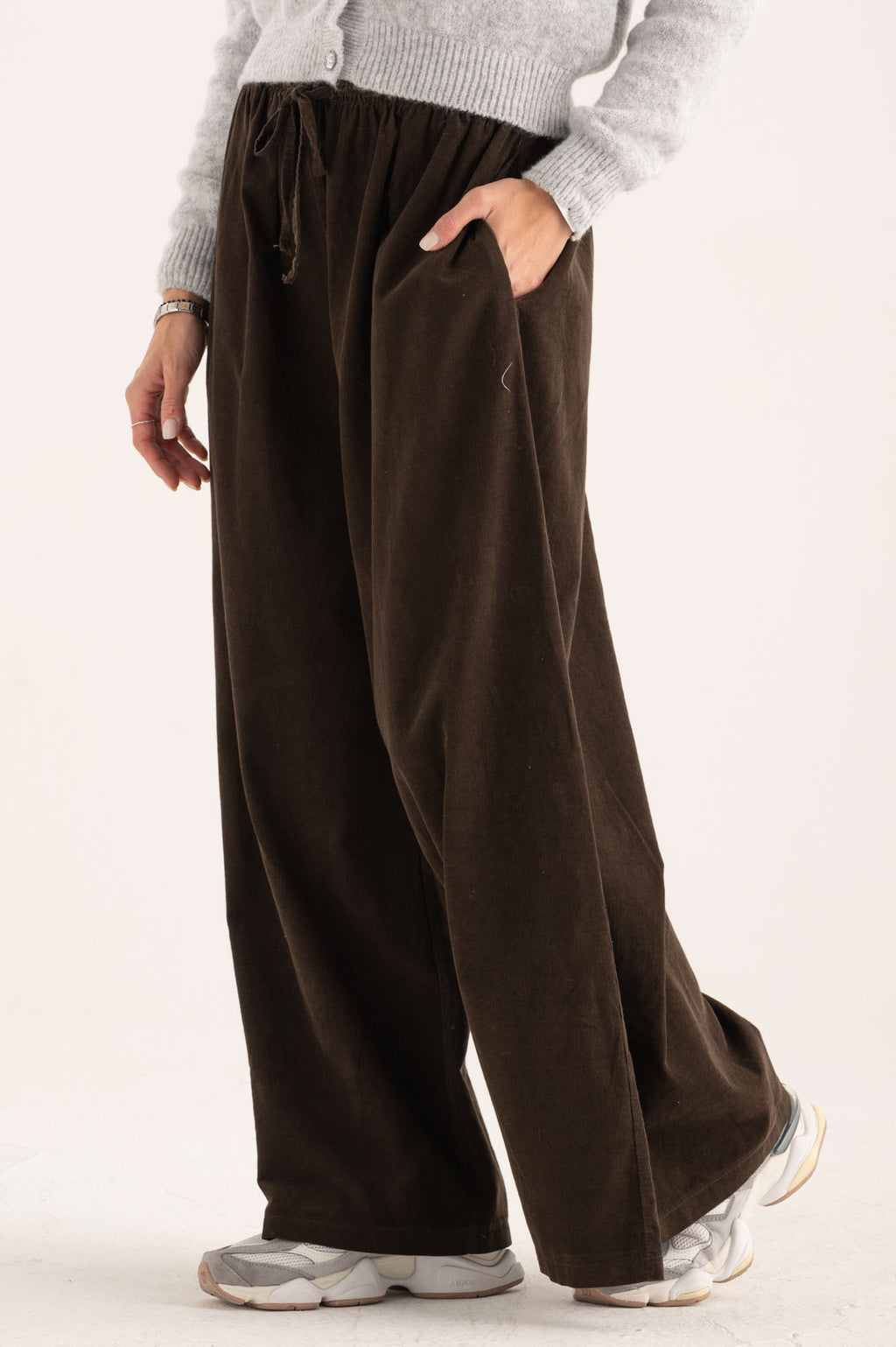 Panta-palazzo velvet