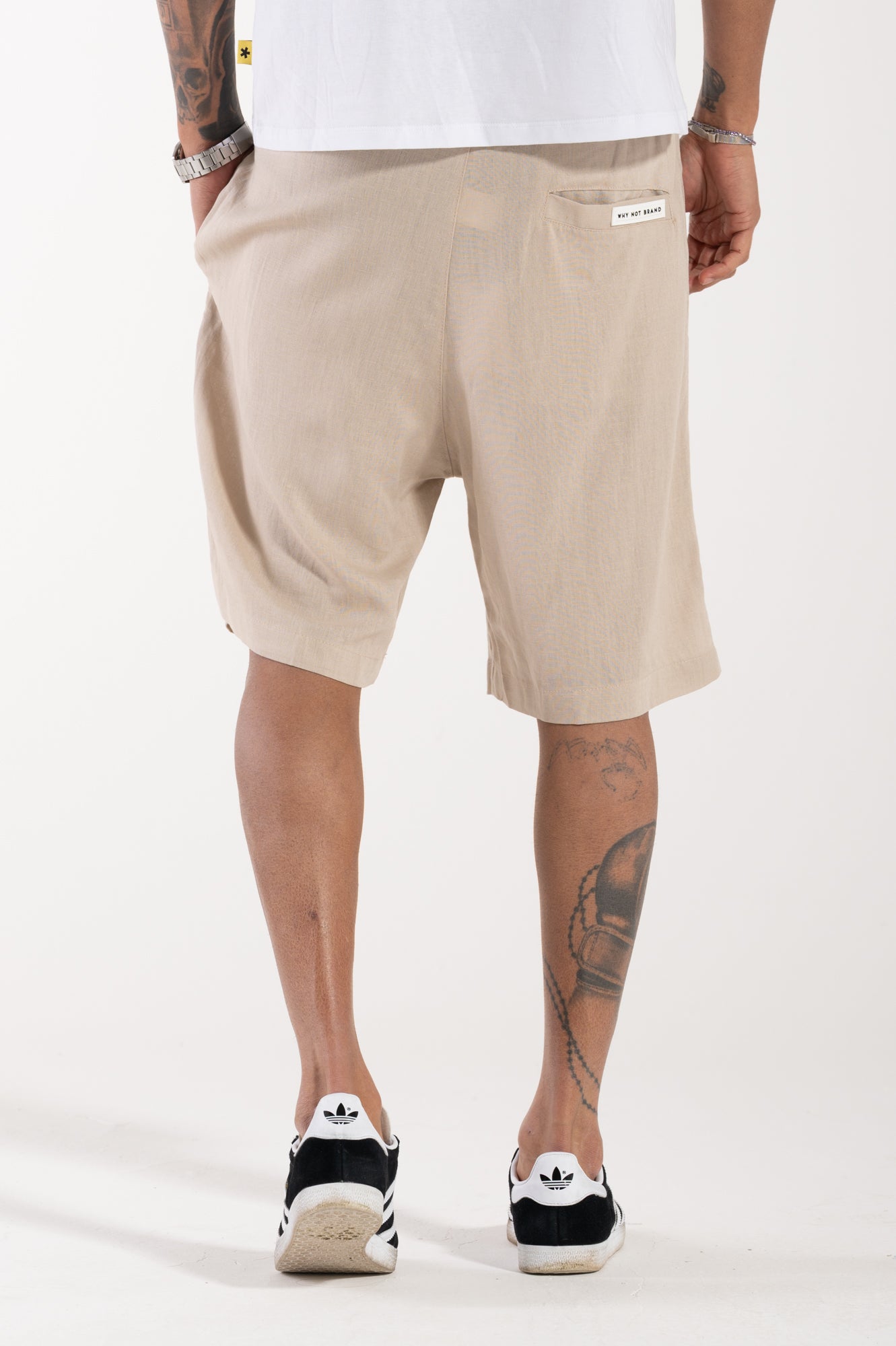 Essential linen shorts