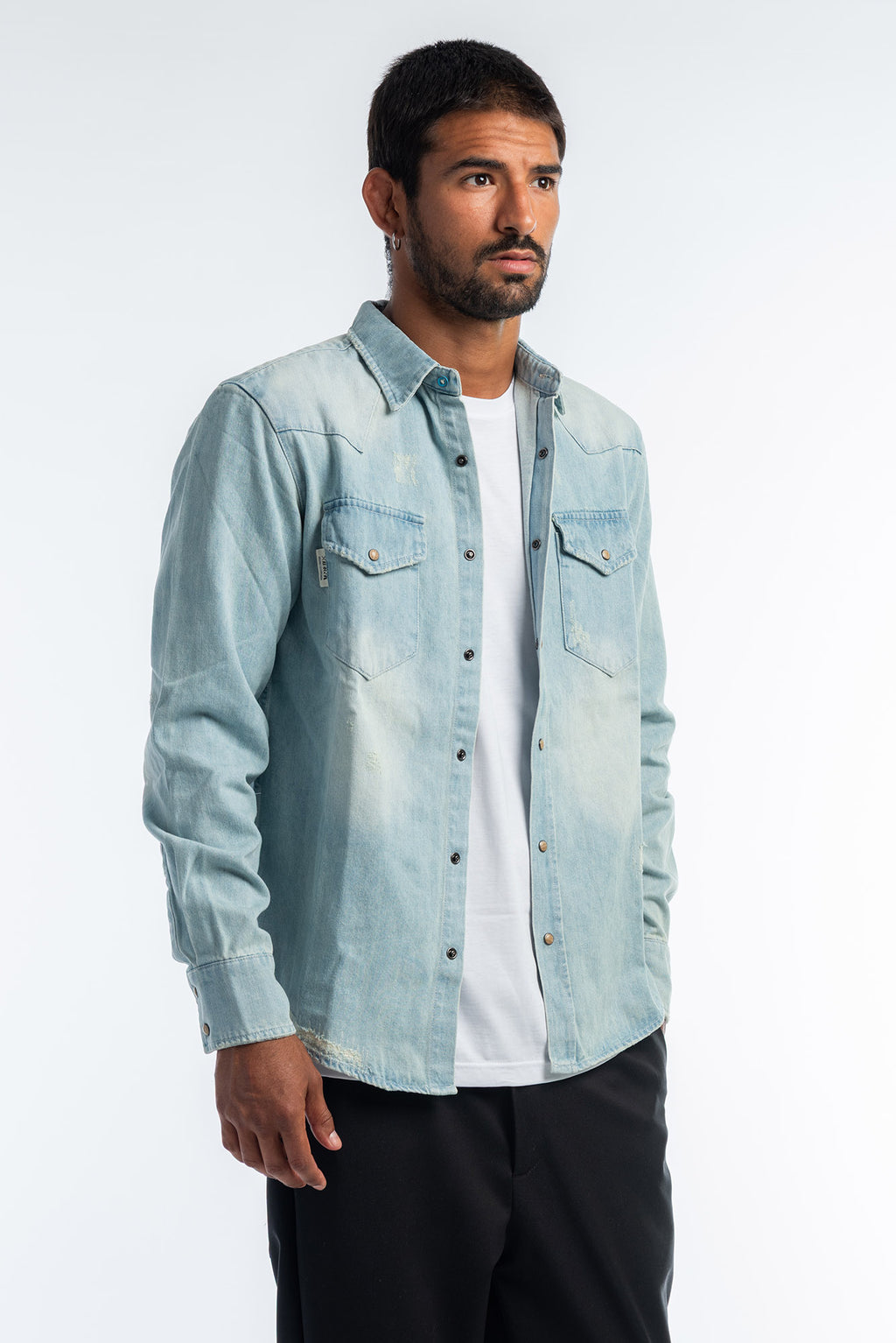 Light denim shirt