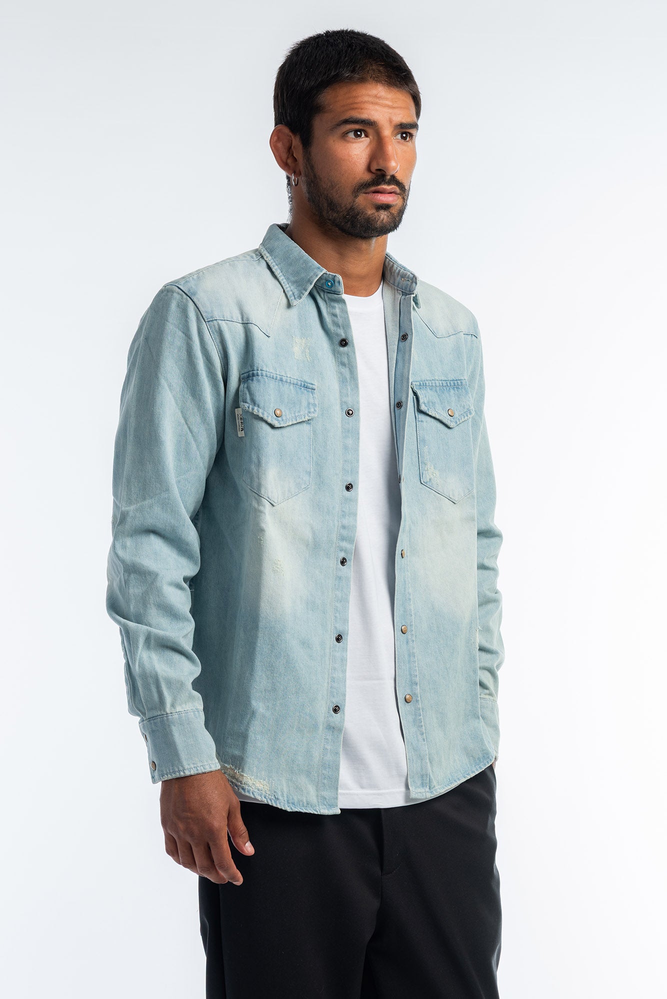 Light denim shirt