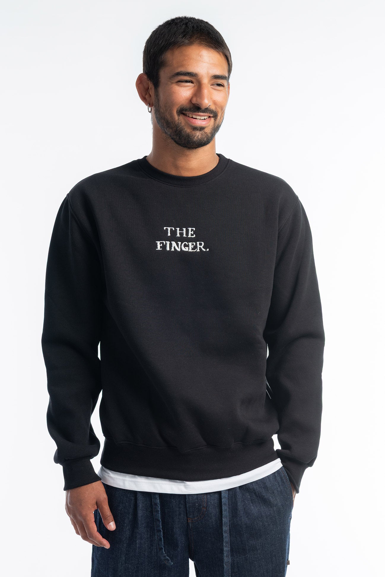 Round neck The Finger