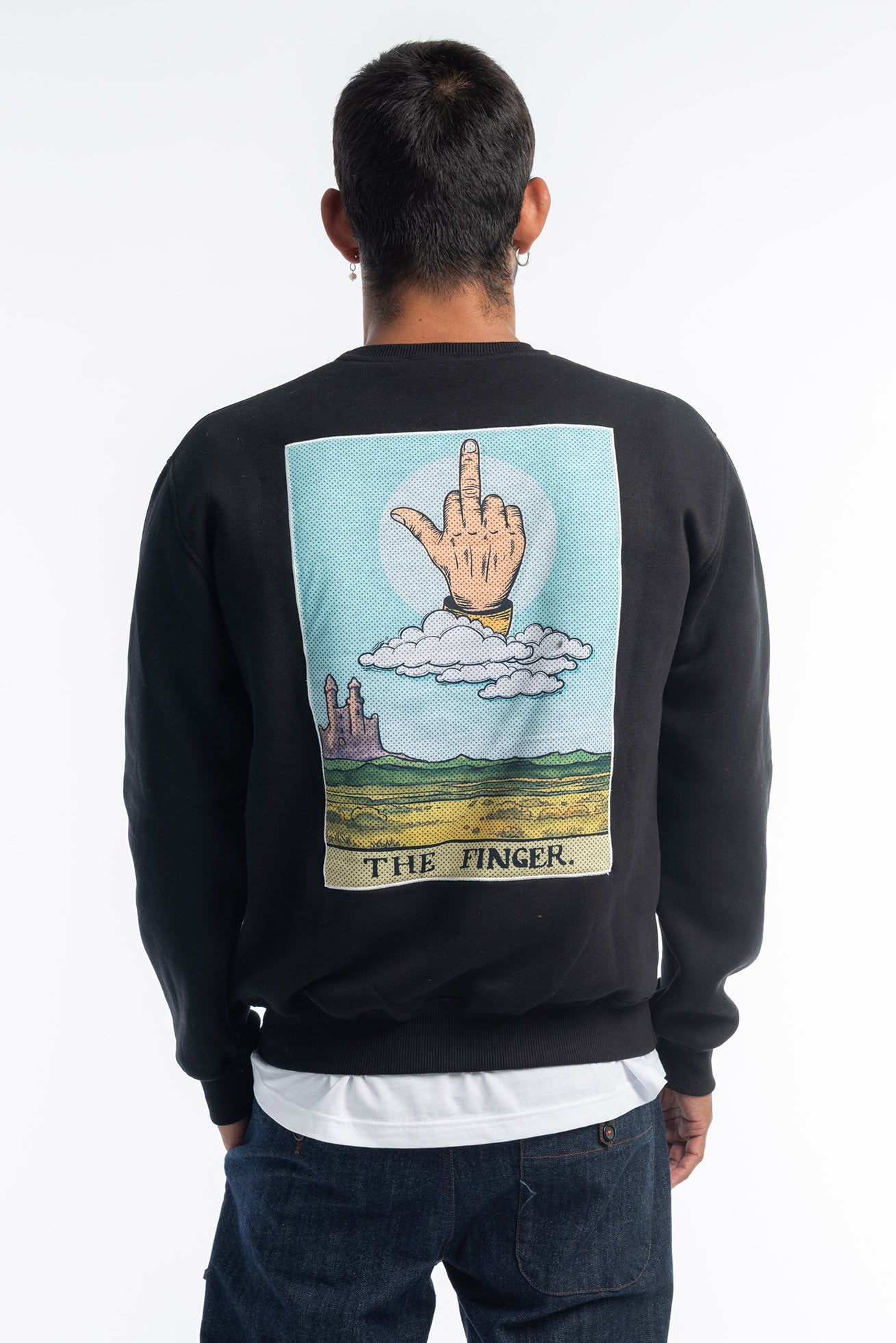 Round neck The Finger