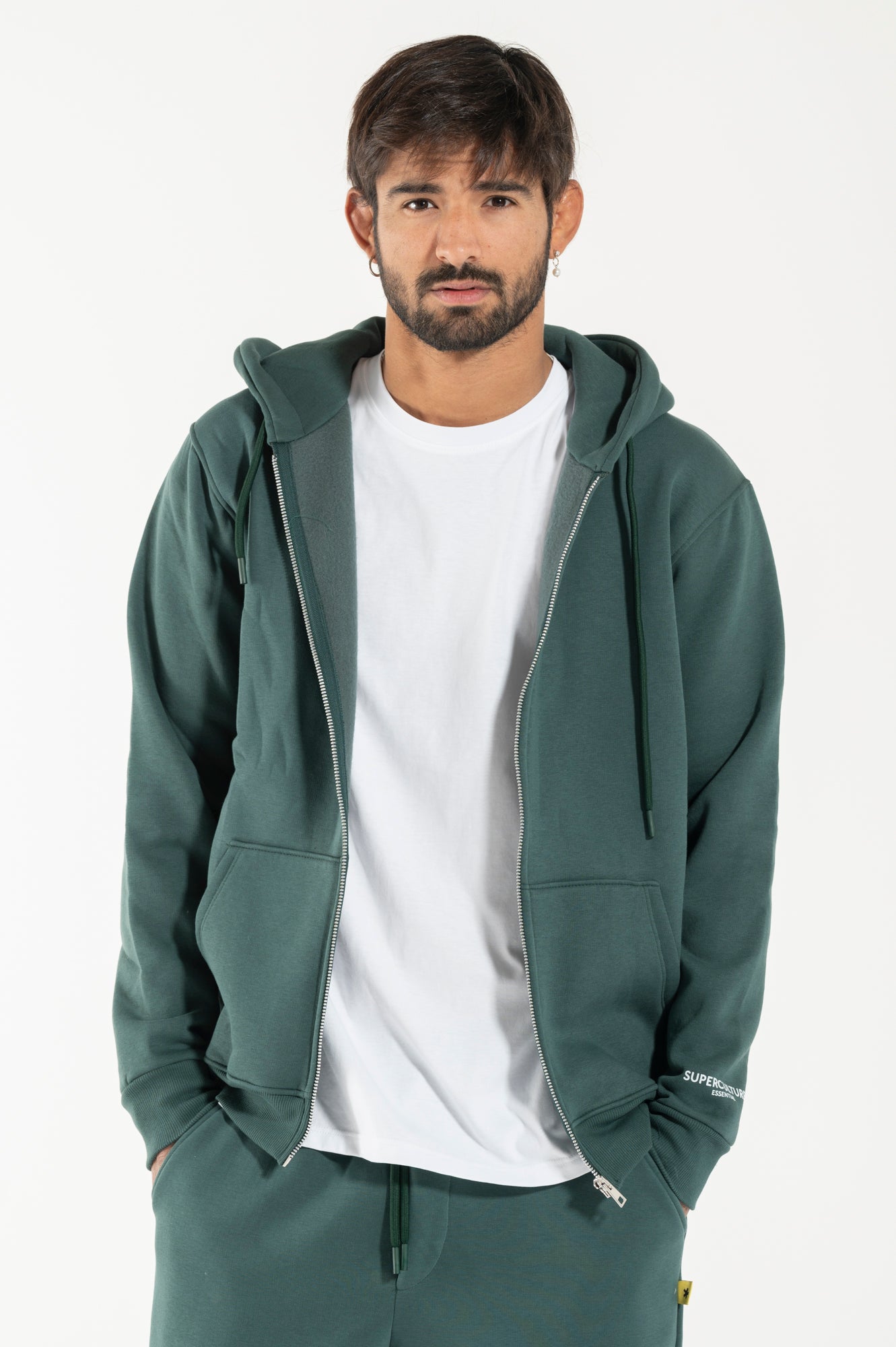 Felpa Superculture zip Just-Z